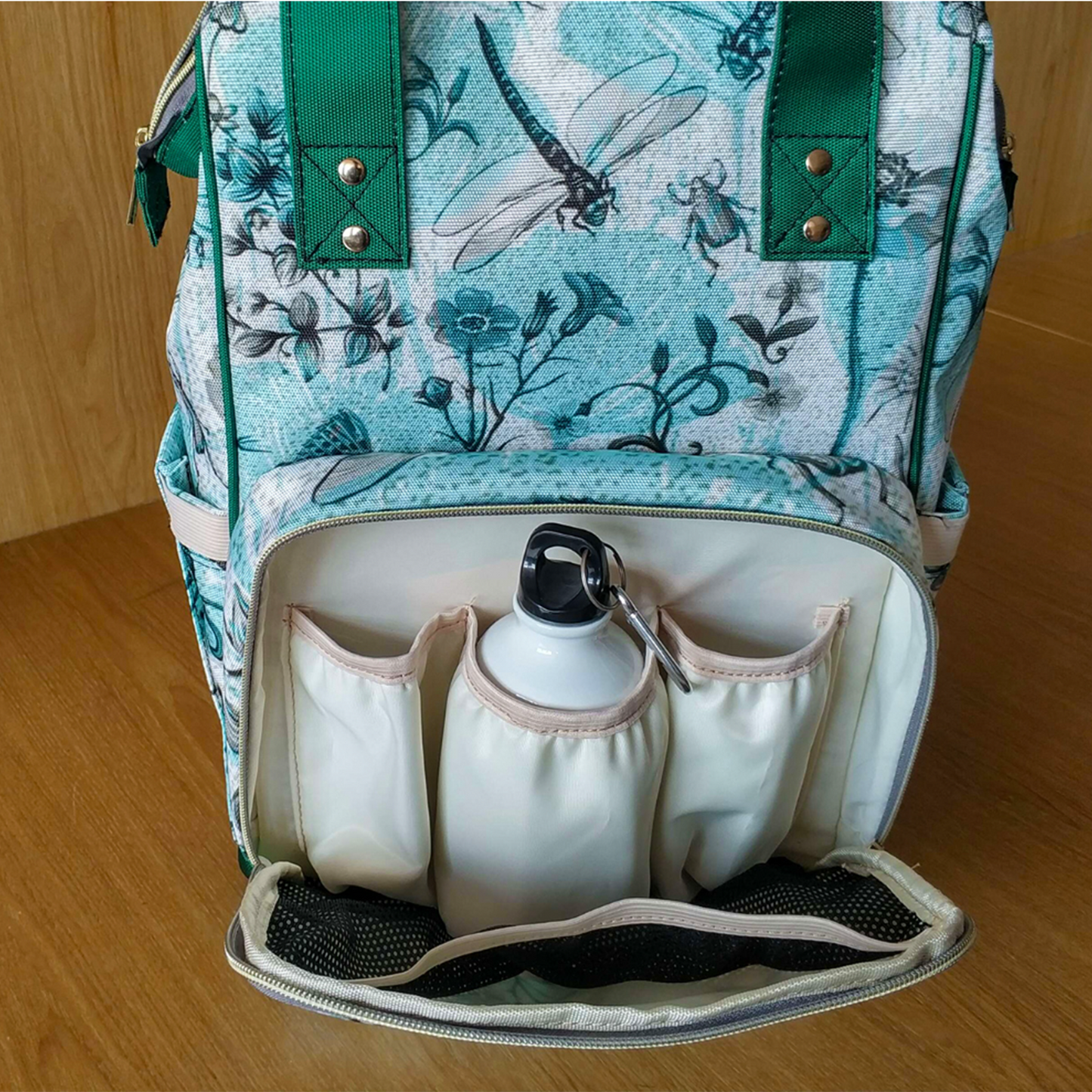 Create Your Own Personalized Baby Bag/ Diaper Bag/ Baby Backpack/ Photo Portrait/Painting/ Clothing Bottles Bag/ Baby Shower Gift
