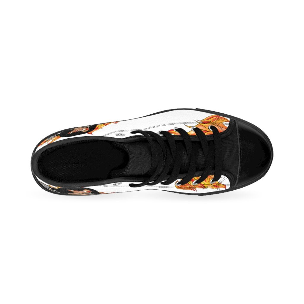 Girl On Fire Women's High-top Sneakers