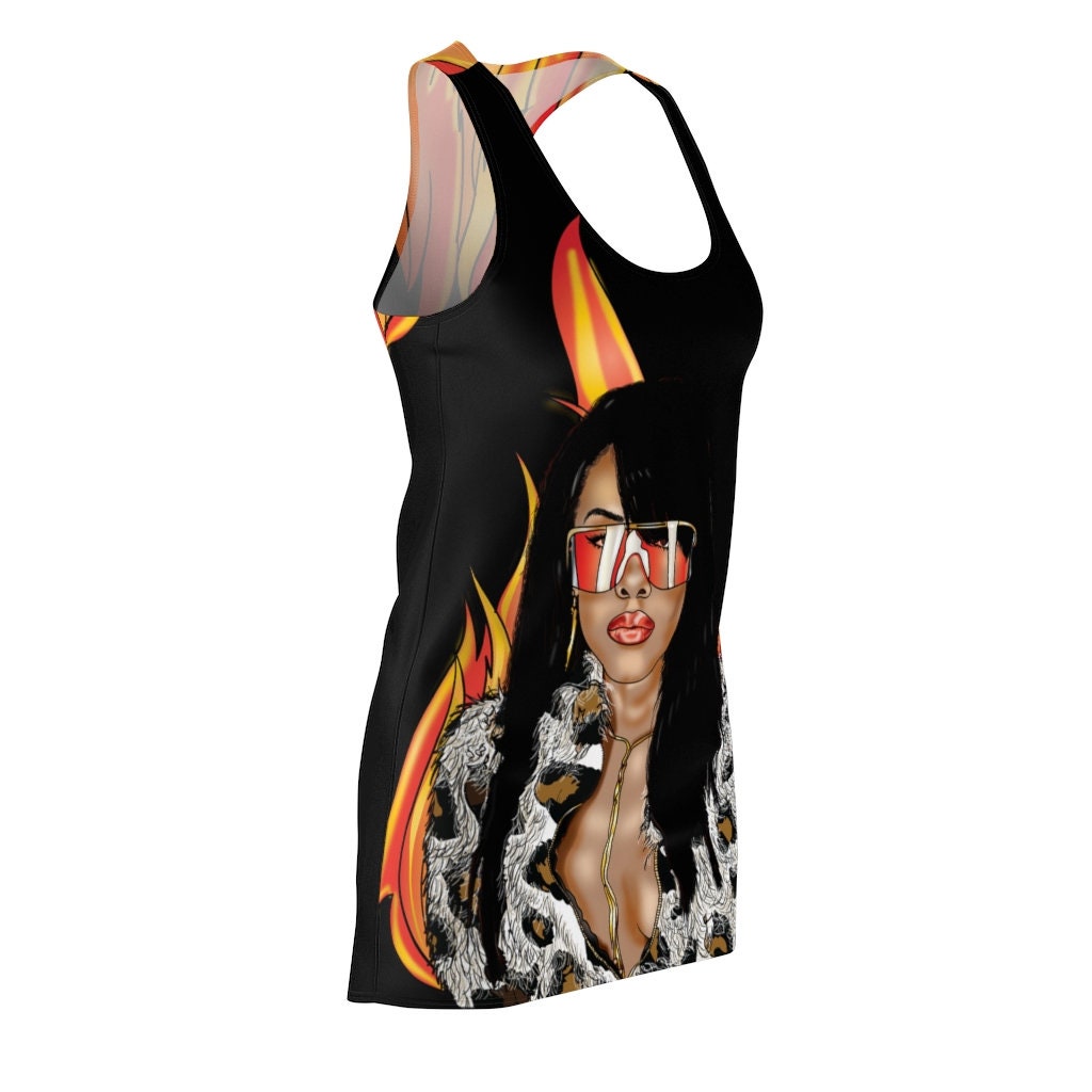 Girl On Fire Racerback Dress