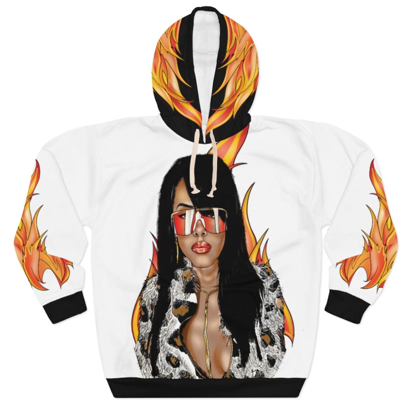 Girl On Fire Unisex Hoodie