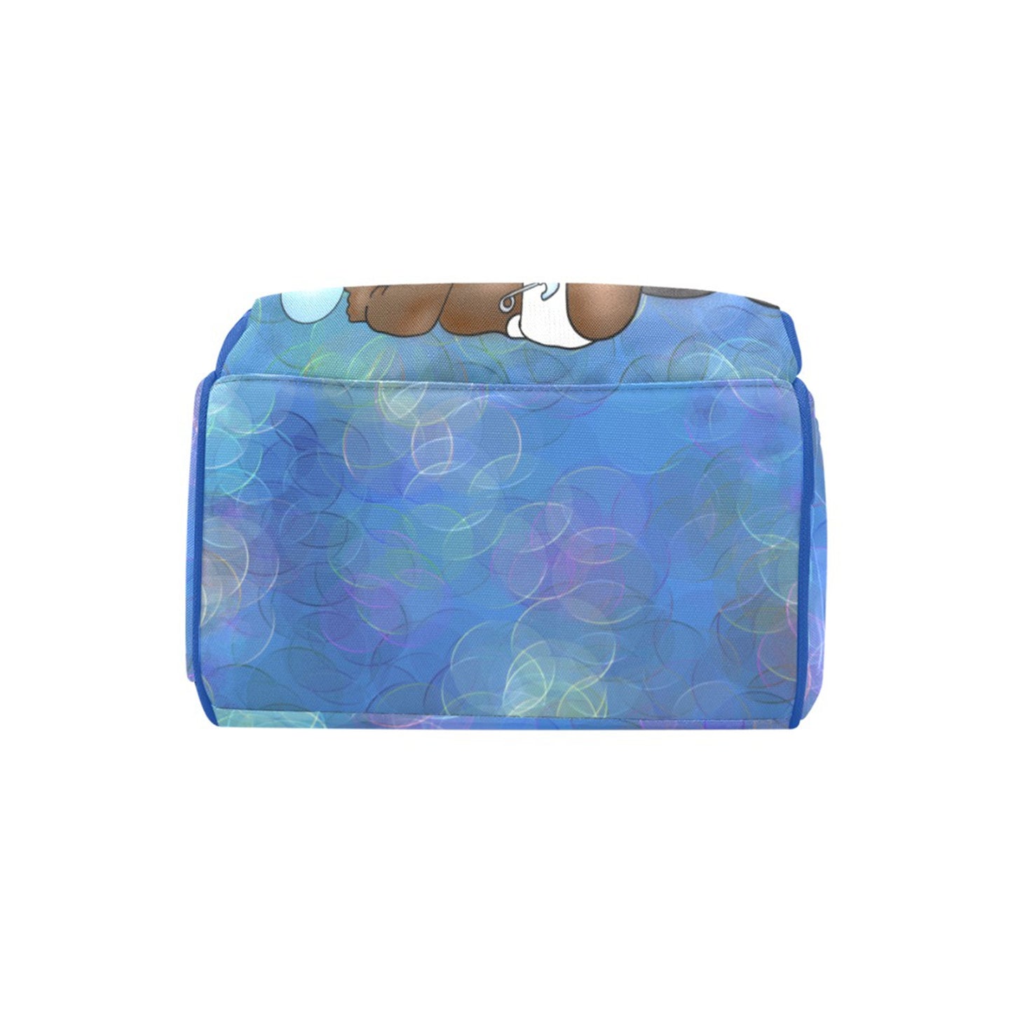 Afro Personalized Baby Bag/ Diaper Bag/ African American Baby Boy Backpack/ Clothing Bottles Bag/ Baby Shower Gift