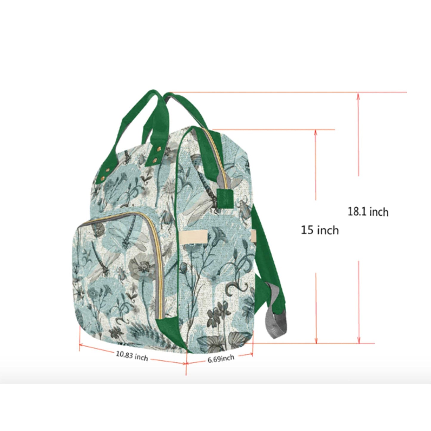 Afro Personalized Sports Baby Bag/ Diaper Bag/ African American Baby Boy Backpack/ Clothing Bottles Bag/ Baby Shower Gift