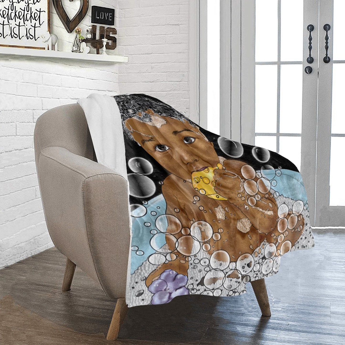 Personalized baby Blanket/Ultra-Soft Micro Fleece Blanket