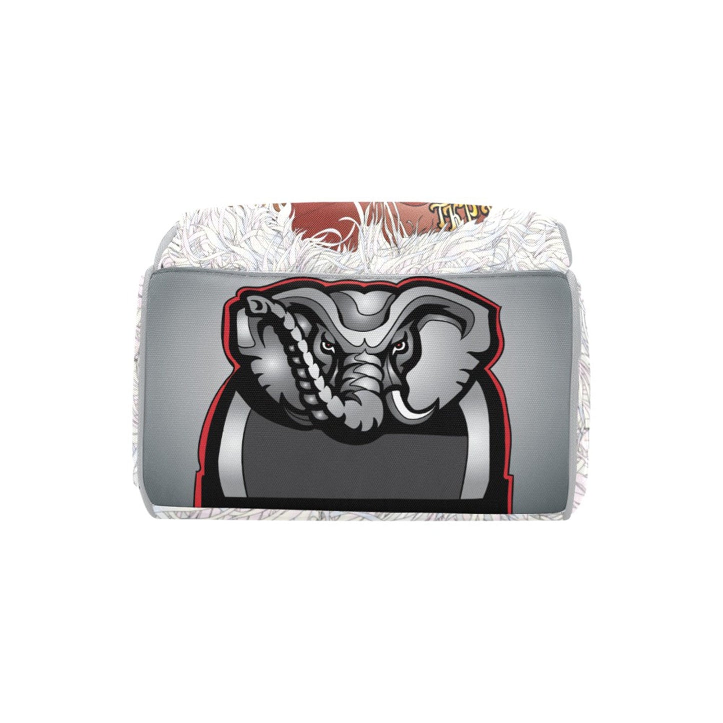 Afro Personalized Sports Baby Bag/ Diaper Bag/ African American Baby Boy Backpack/ Clothing Bottles Bag/ Baby Shower Gift