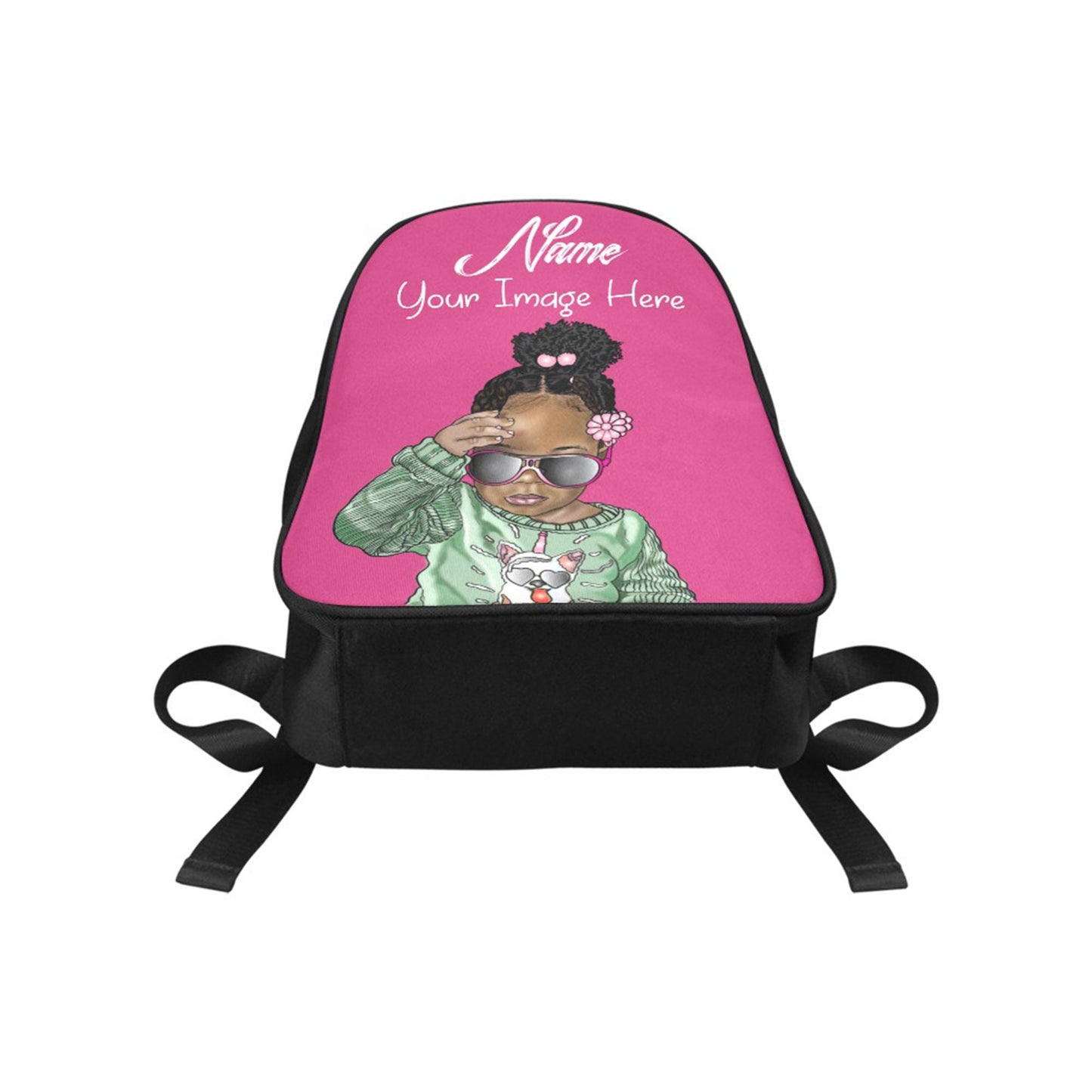 Create Your Own Personalized School Backpack/ Photo Portrait/Painting