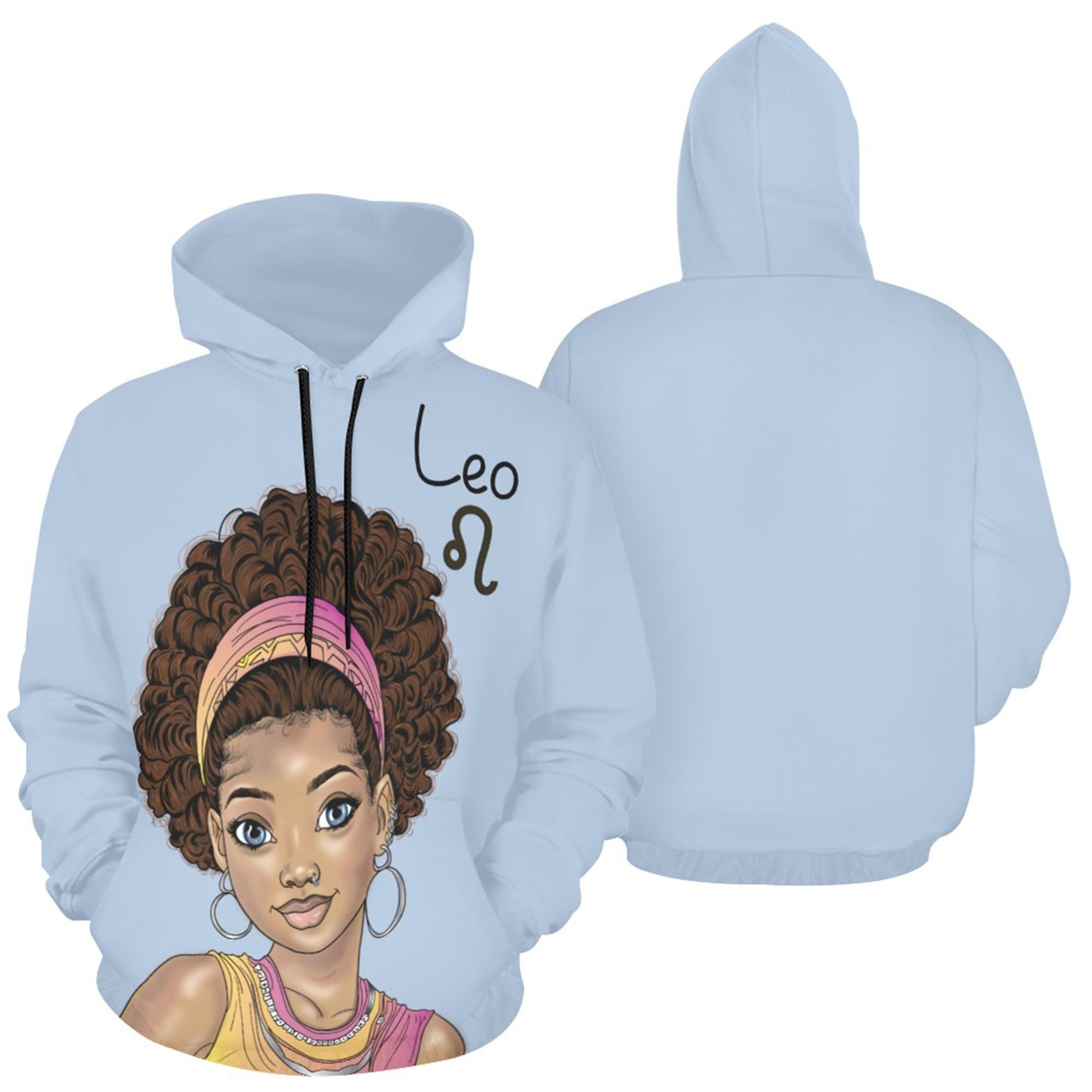 Black Girl Zodiac Sweatshirt Hoodie, Melanin Hoodies for Black Women, Black Girl Sweatshirts, African American Sweatshirt, Gift Black Woman