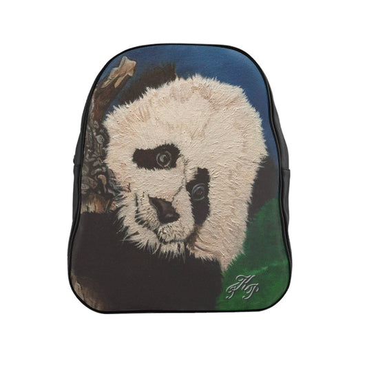 School Backpack Panda