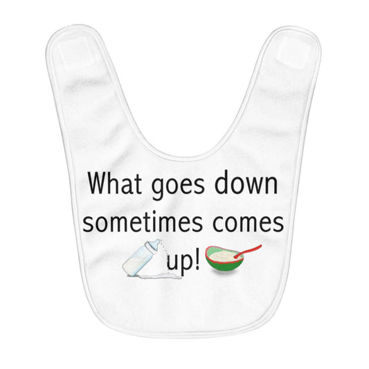 Fleece Baby Bib