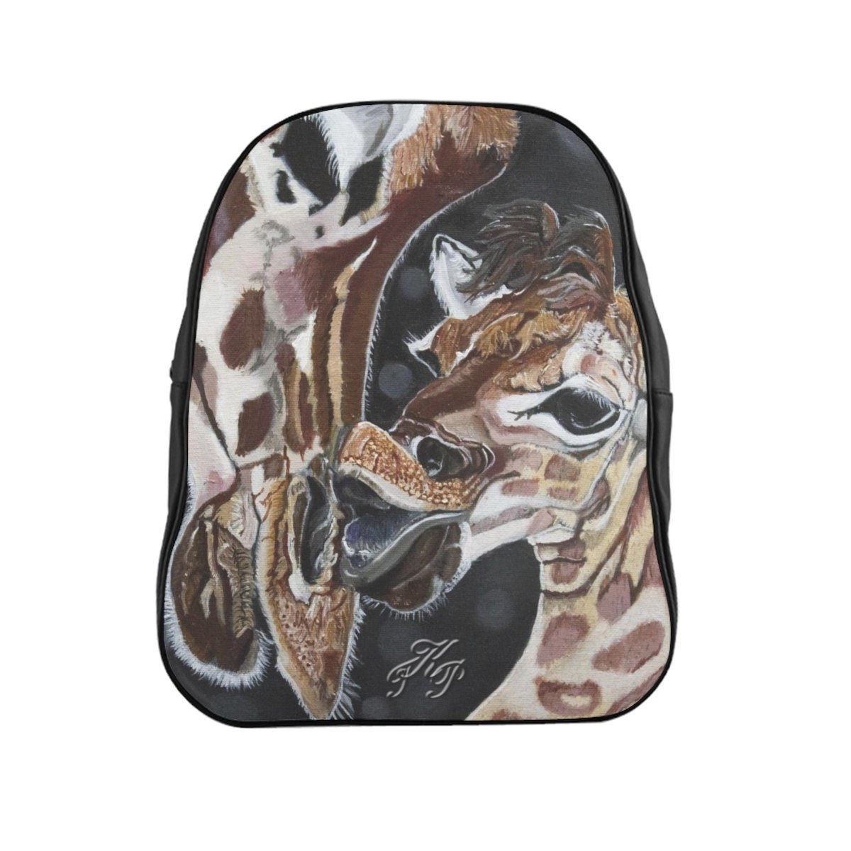 School Backpack Giraffe