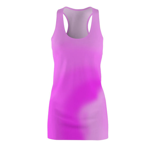 Pink Racerback T-Shirt Dress