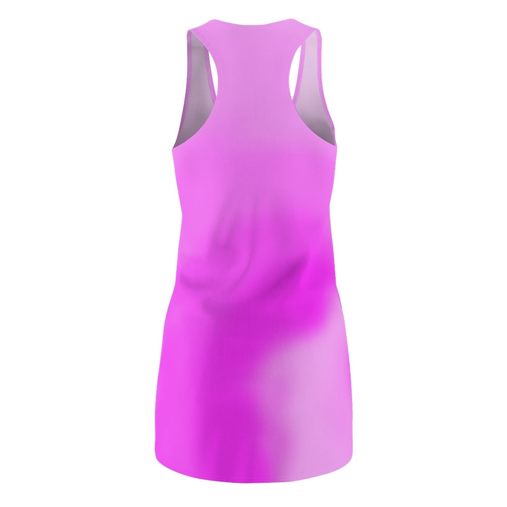 Pink Racerback T-Shirt Dress