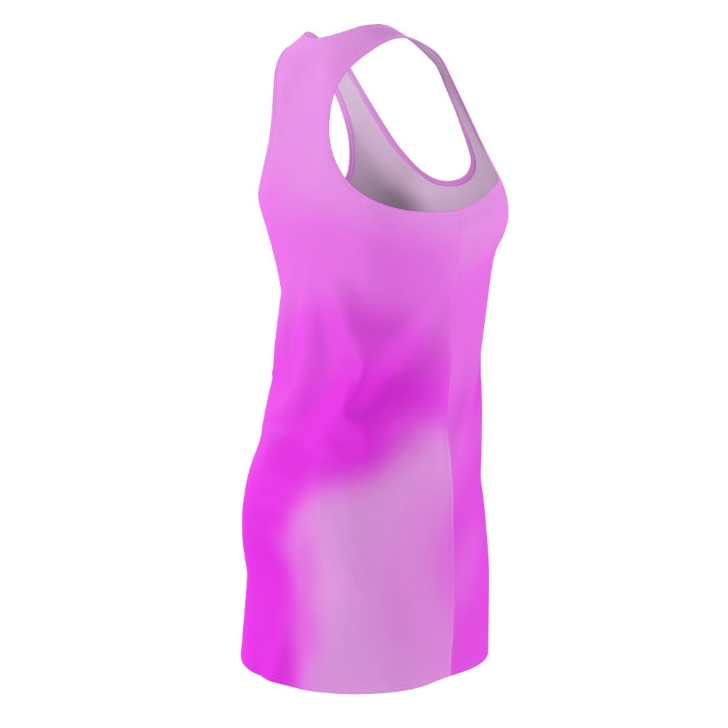 Pink Racerback T-Shirt Dress