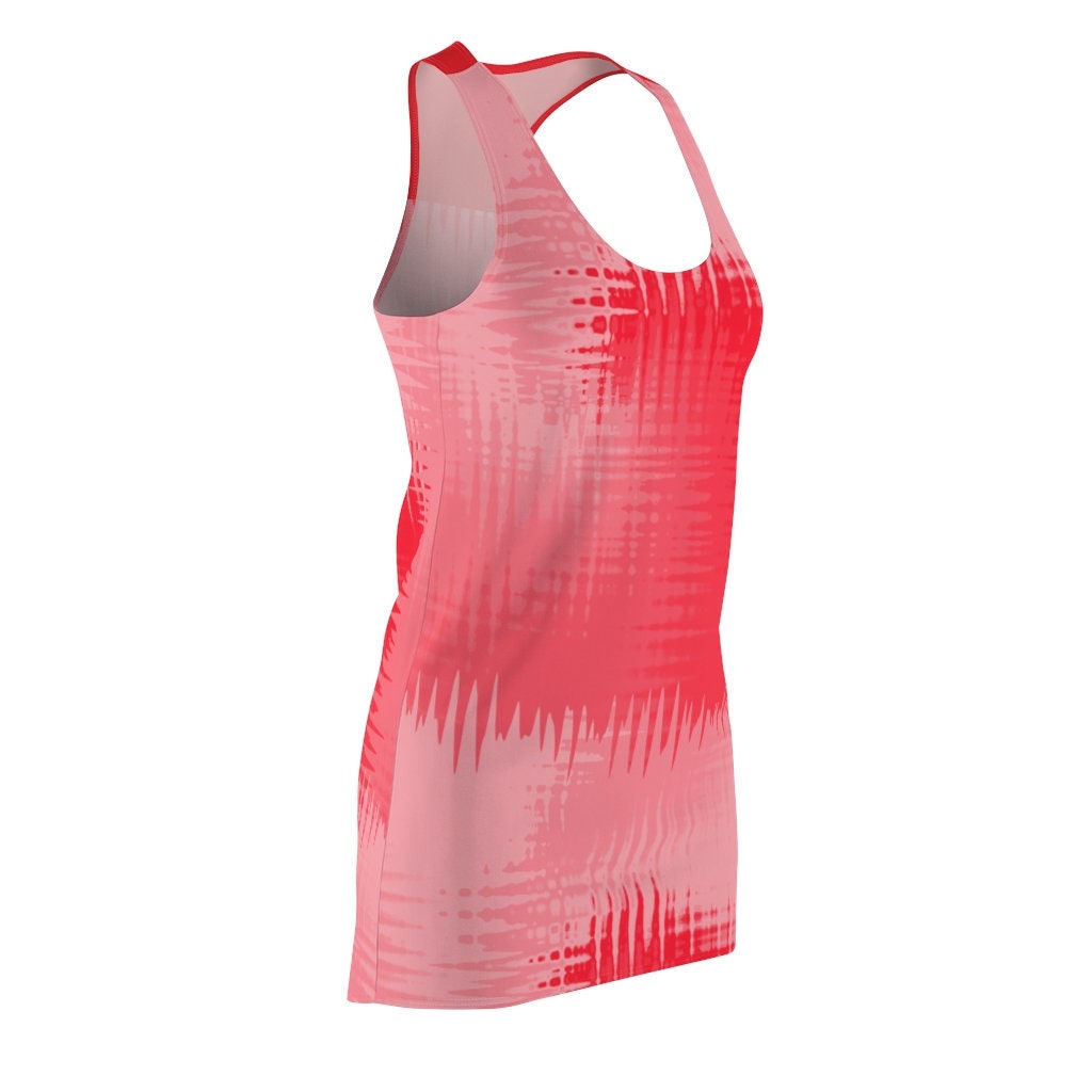 Red Racerback T-Shirt Dress