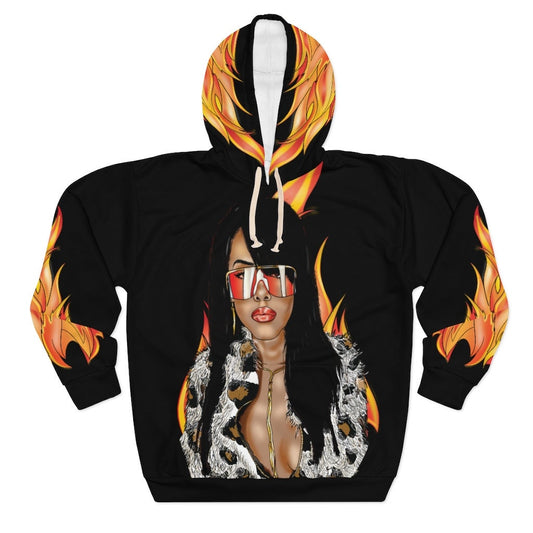 Girl On Fire Unisex Hoodie