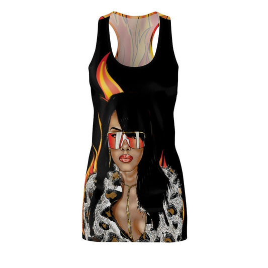 Girl On Fire Racerback Dress