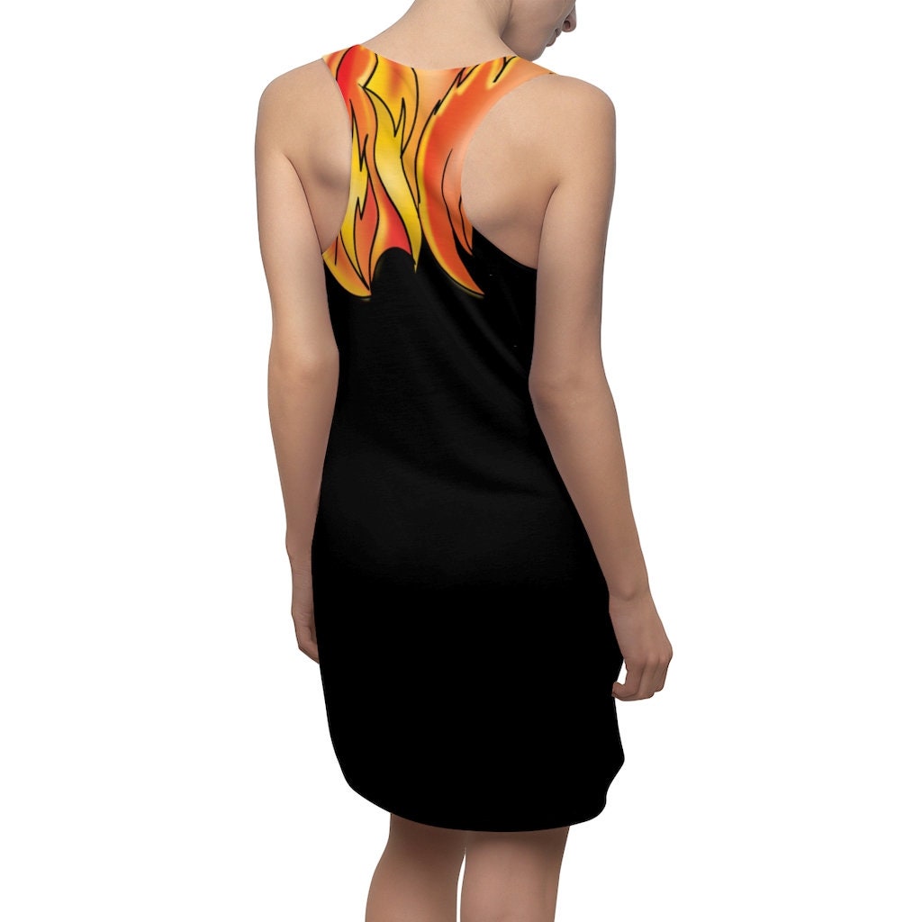Girl On Fire Racerback Dress