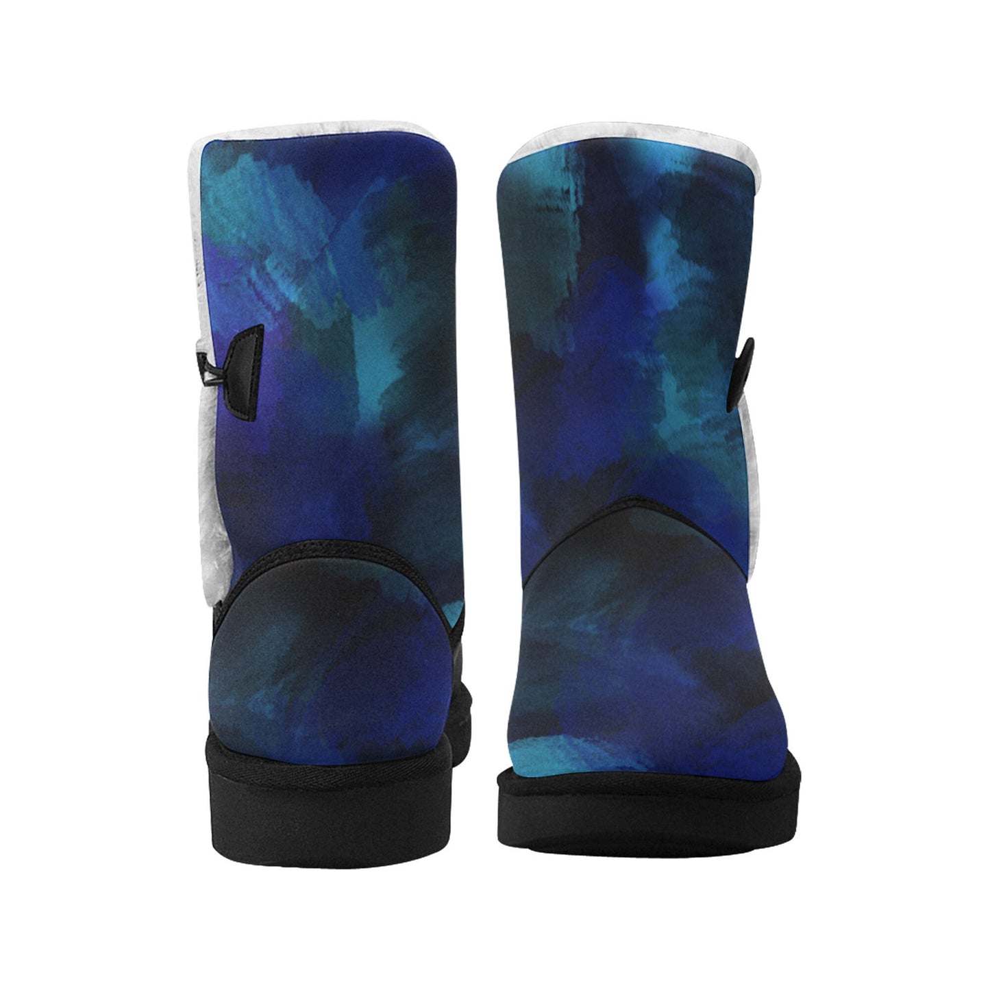 Unisex Single Button Snow Boots