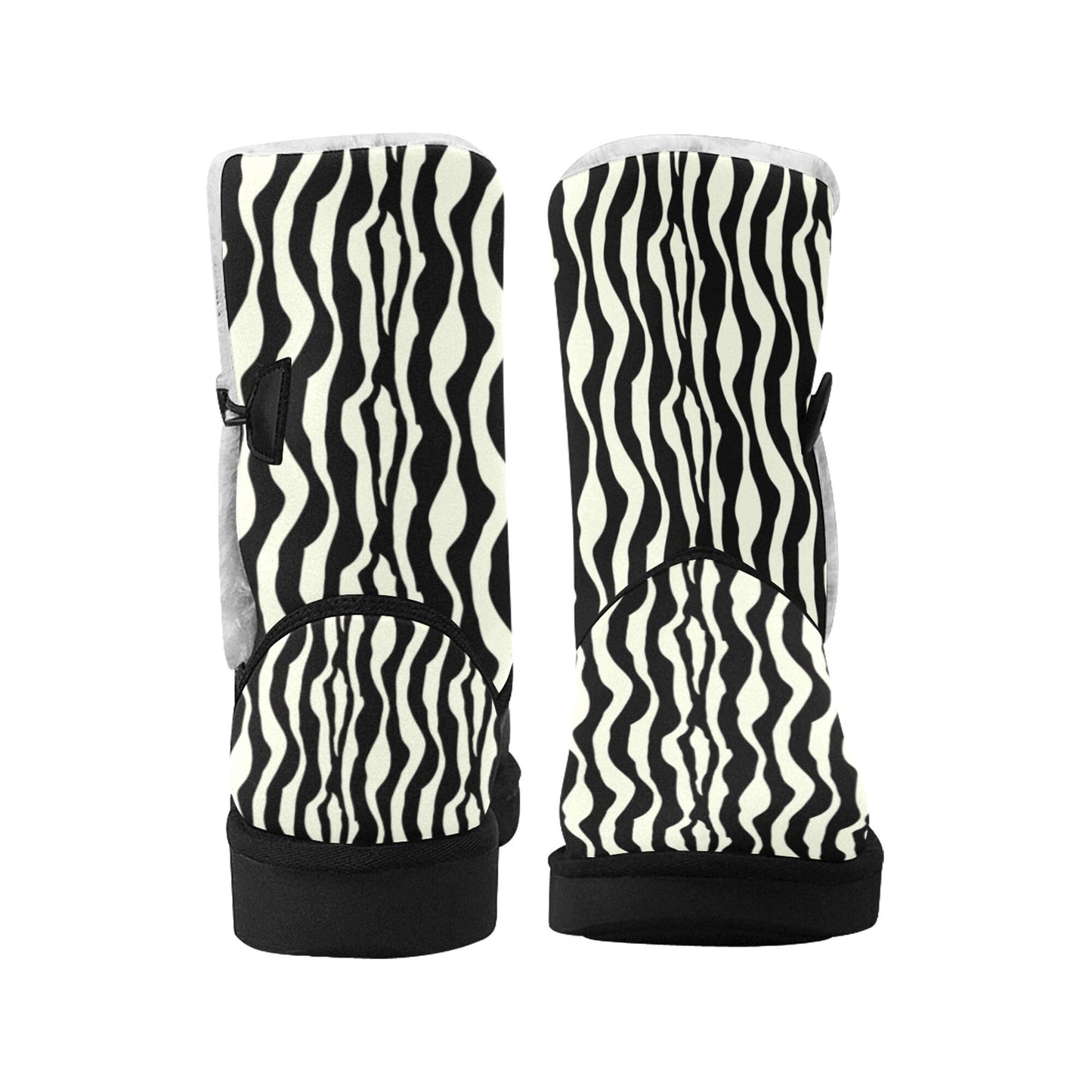Unisex Single Button Snow Boots