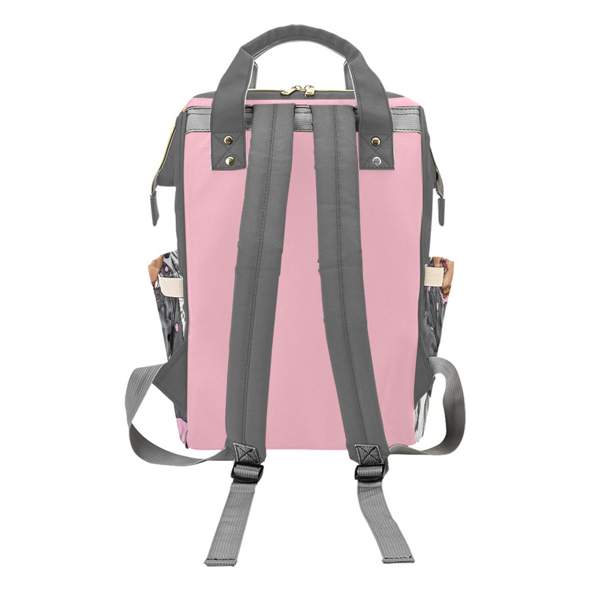 Afro Personalized Baby Bag/ Diaper Bag/ African American Baby Girl Backpack/ Clothing Bottles Bag/ Baby Shower Gift