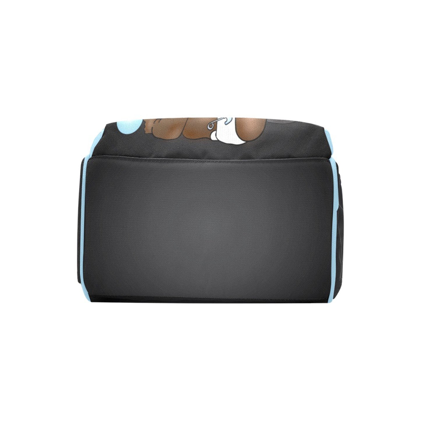 Afro Personalized Baby Bag/ Diaper Bag/ African American Baby Boy Backpack/ Clothing Bottles Bag/ Baby Shower Gift