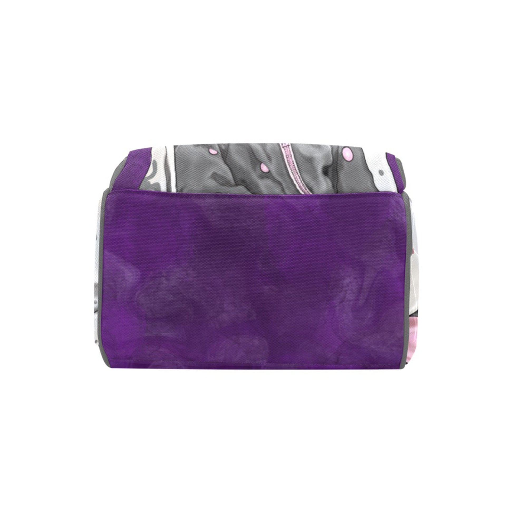 Afro Personalized Baby Bag/ Diaper Bag/ African American Baby Girl Backpack/ Clothing Bottles Bag/ Baby Shower Gift