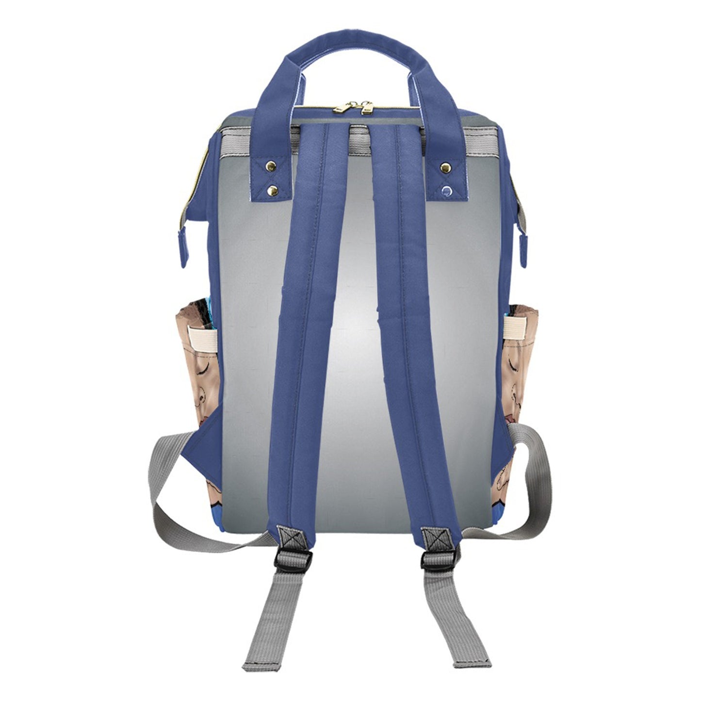 Personalized Prince Baby Bag/ Diaper Bag Backpack/ Clothing Bottles bag/ Baby Shower Gift