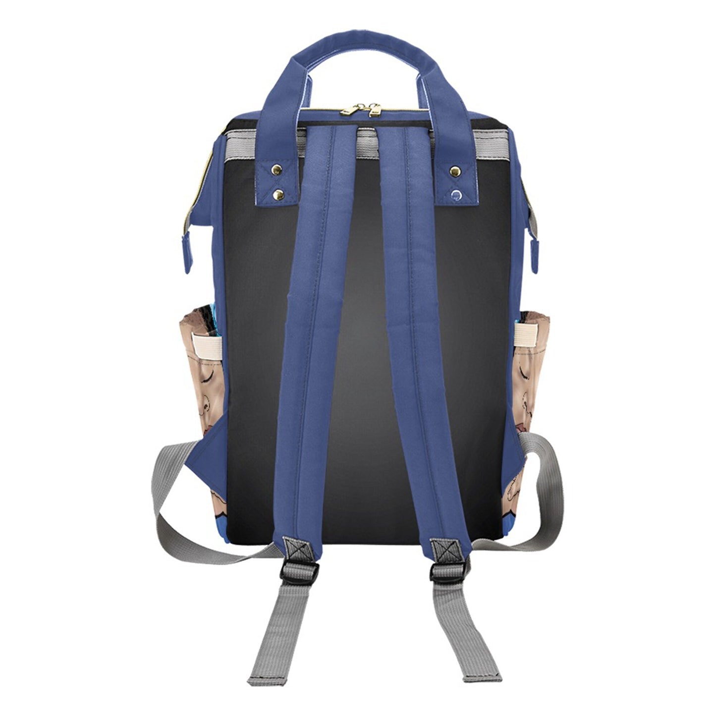 Personalized Prince Baby Bag/ Diaper Bag Backpack/ Clothing Bottles bag/ Baby Shower Gift