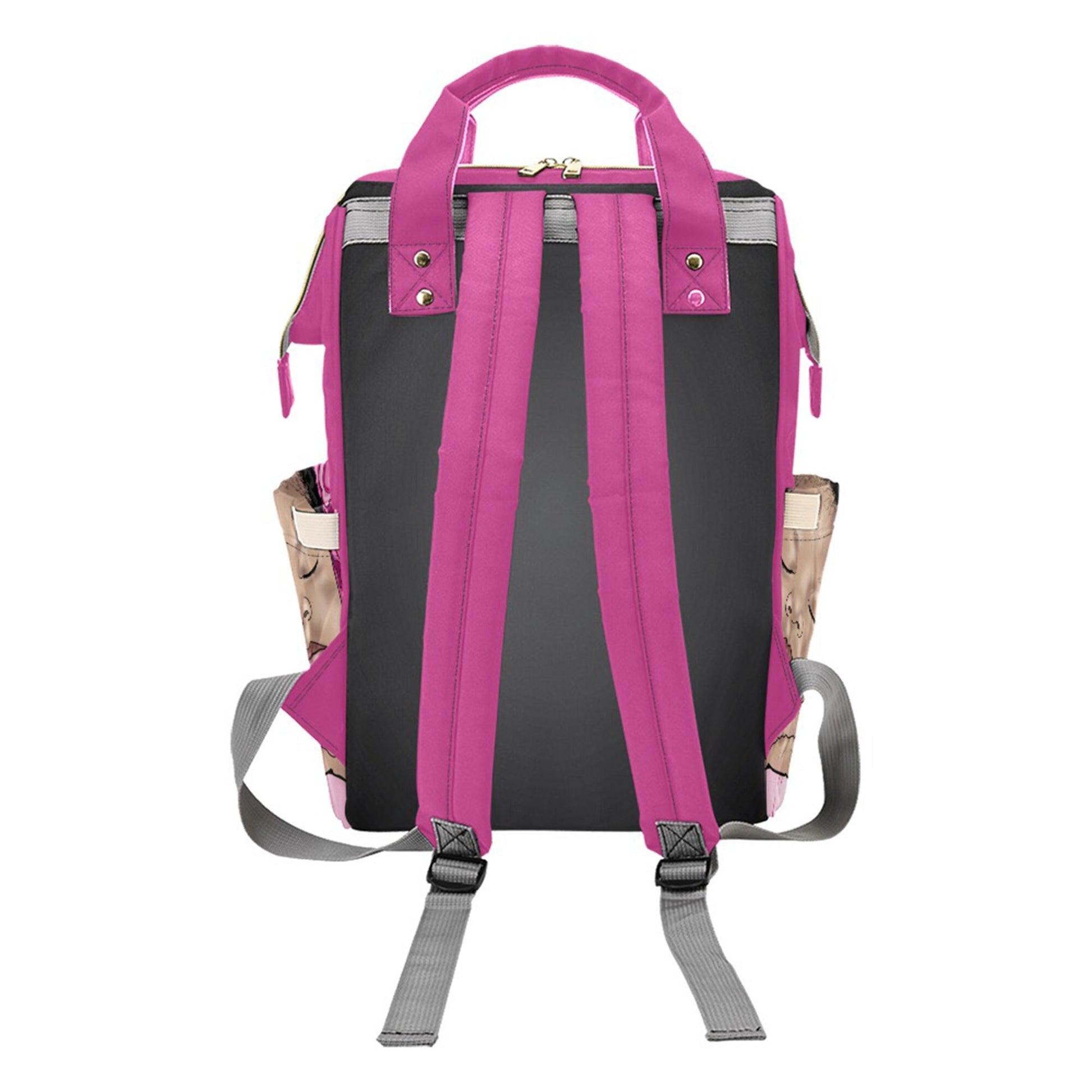 Personalized Princess Baby Bag/ Diaper Bag Backpack/ Clothing Bottles bag/ Baby Shower Gift