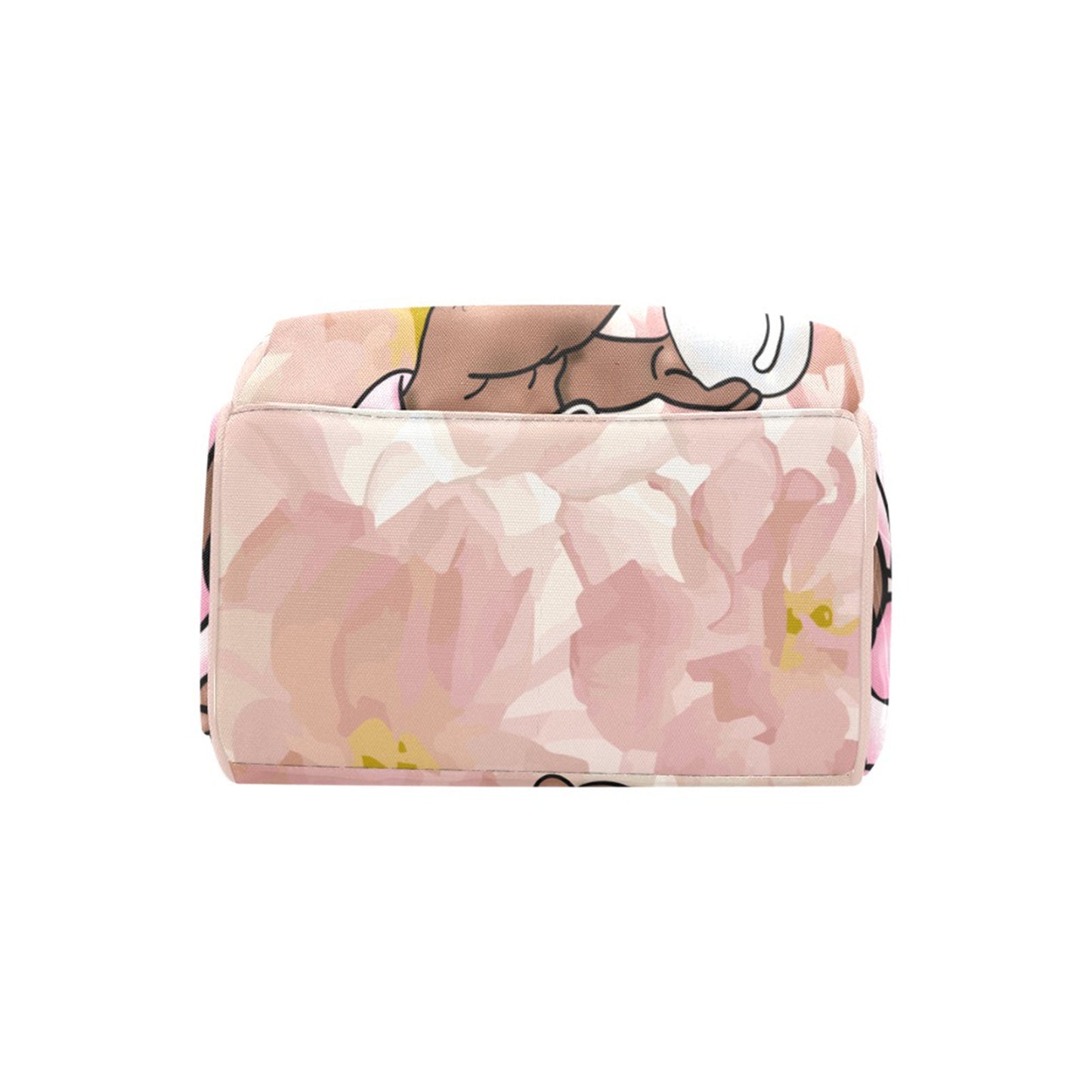 Afro Personalized Baby Bag/ Diaper Bag/ African American Baby Girl Backpack/ Clothing Bottles Bag/ Baby Shower Gift