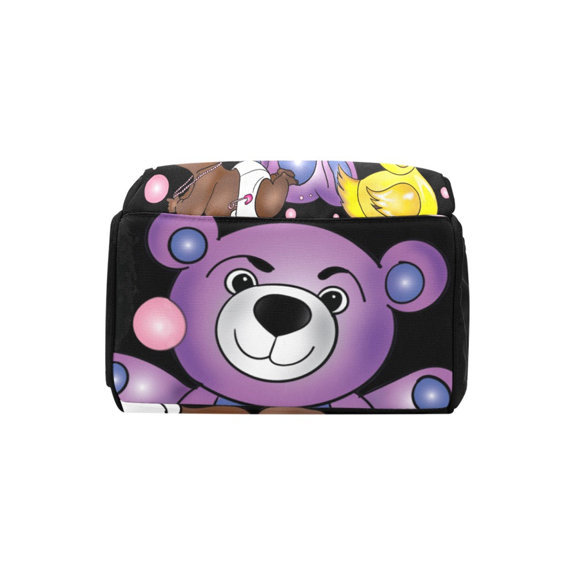 Afro Personalized Baby Bag/ Diaper Bag/ African American Baby Girl Backpack/ Clothing Bottles Bag/ Baby Shower Gift