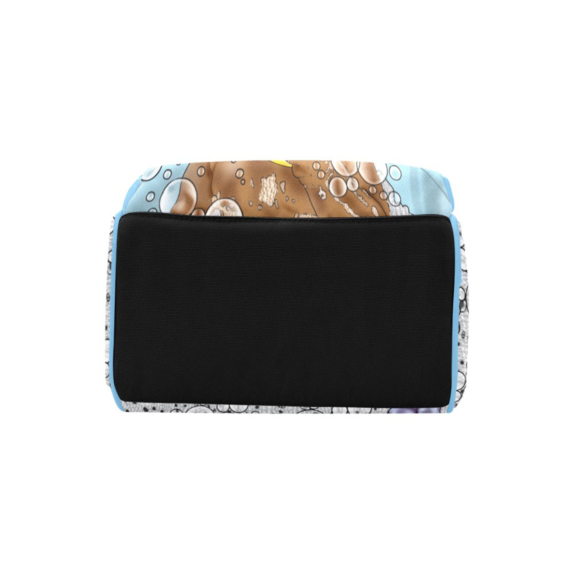 Afro Personalized Baby Bag/ Diaper Bag/ African American Baby Boy Backpack/ Clothing Bottles Bag/ Baby Shower Gift