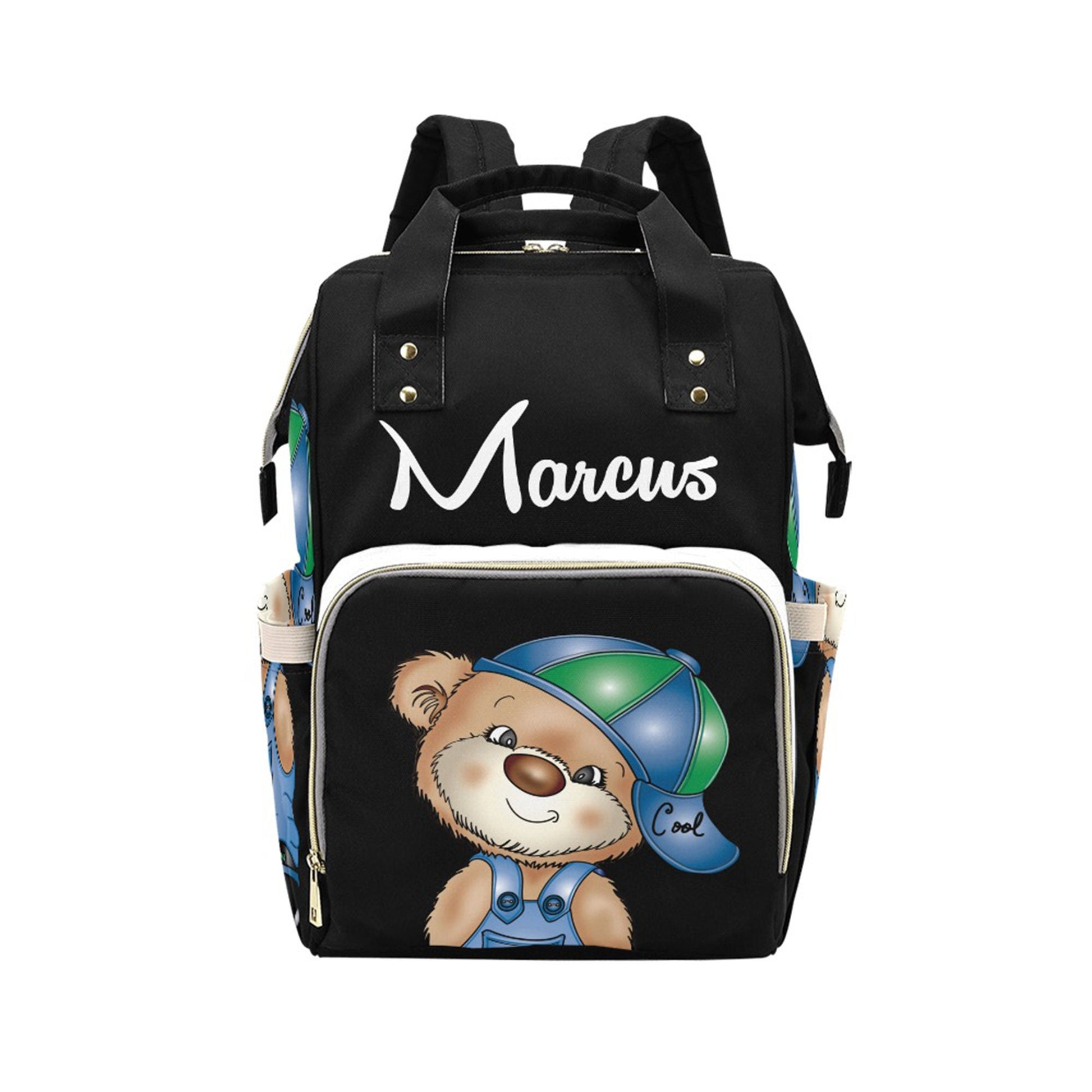 Personalized Baby Bag/ Diaper Bag/ Baby Boy Backpack/ Clothing Bottles Bag/ Baby Shower Gift