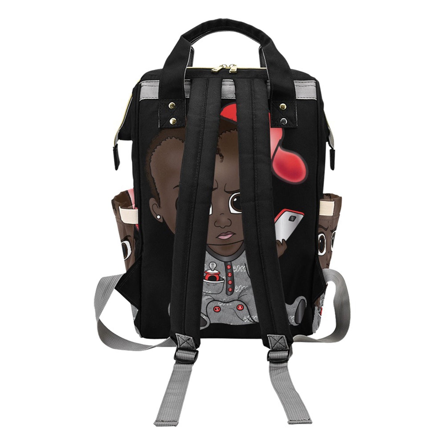 Personalized Baby Bag/ Diaper Bag/ Baby Boy Backpack/ Clothing Bottles Bag/ Baby Shower Gift