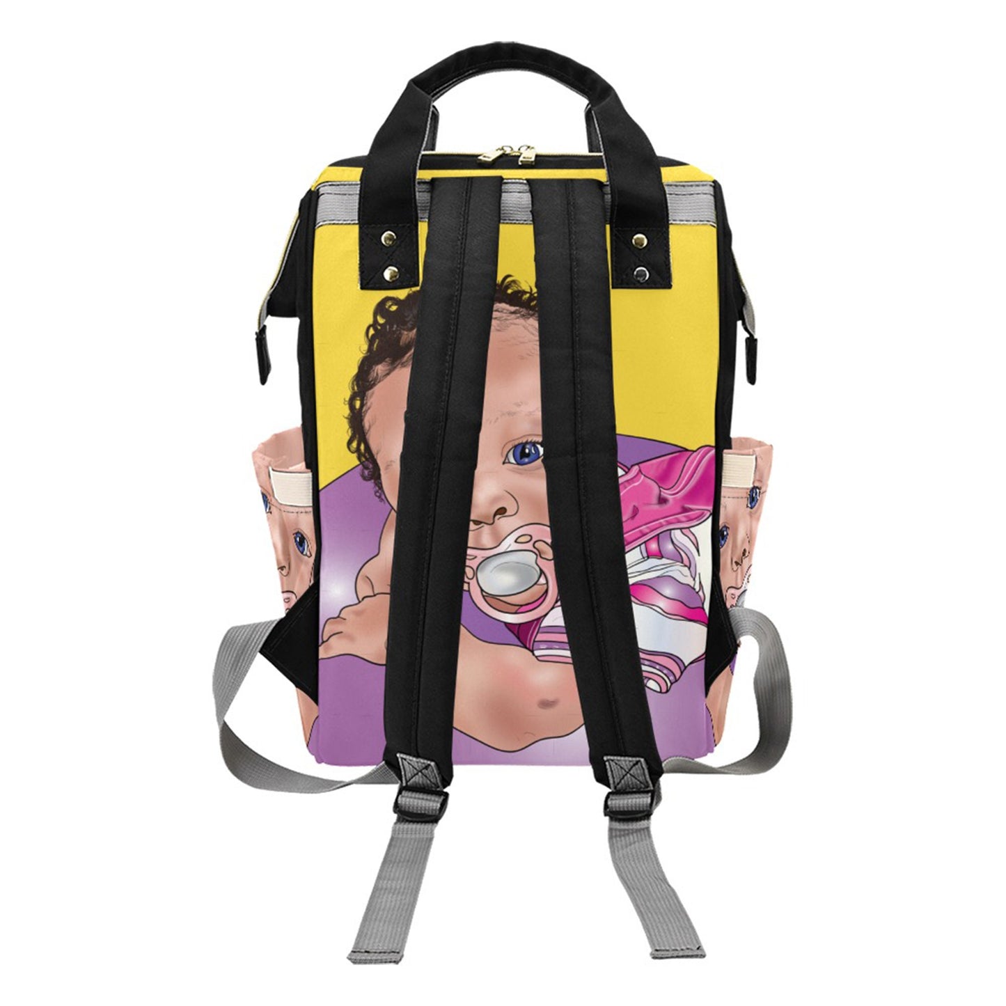 Personalized Baby Bag/ Diaper Bag/ Baby Girl Backpack/ Clothing Bottles Bag/ Baby Shower Gift