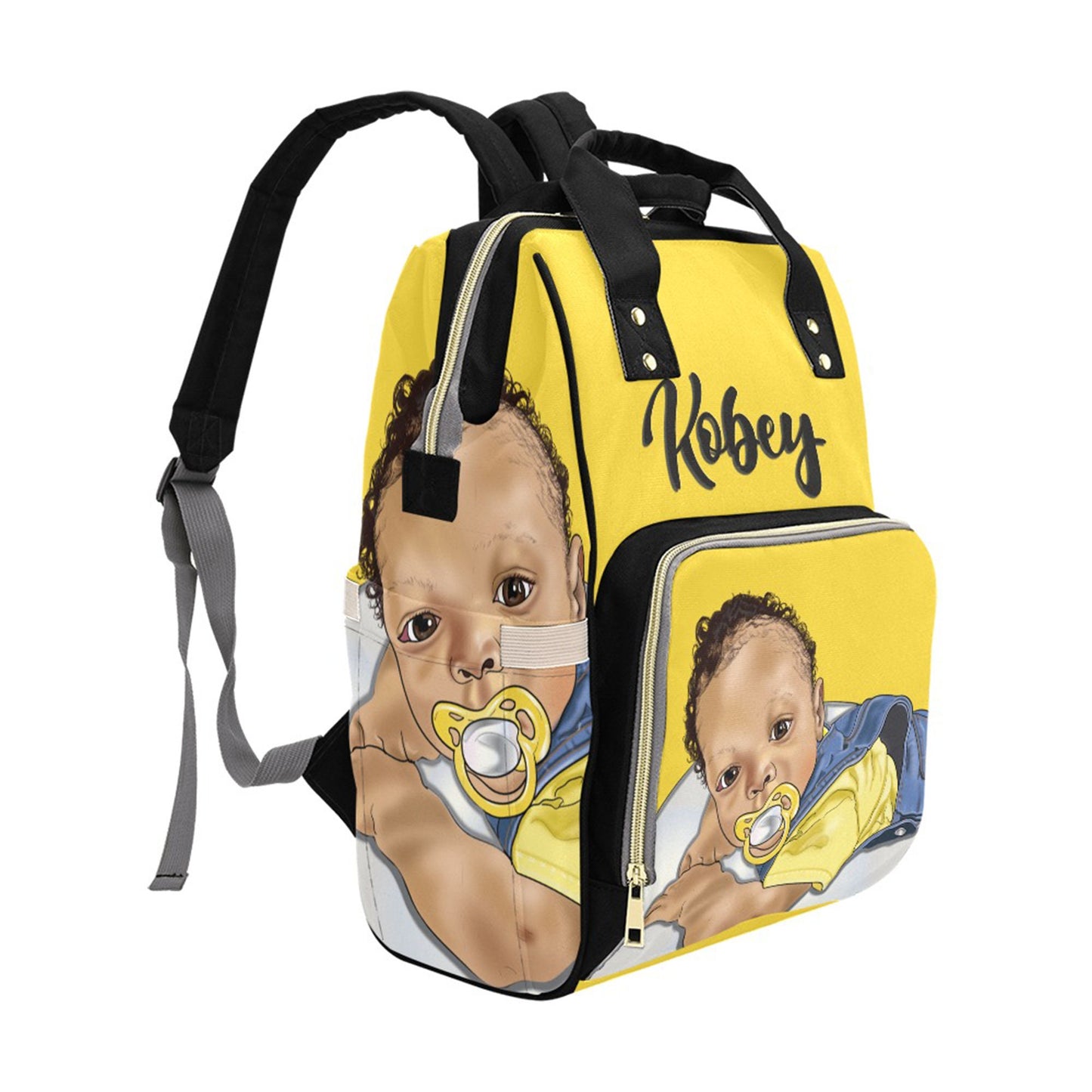 Personalized Baby Bag/ Diaper Bag/ Baby Girl/Boy Backpack/ Clothing Bottles Bag/ Baby Shower Gift/ Unisex