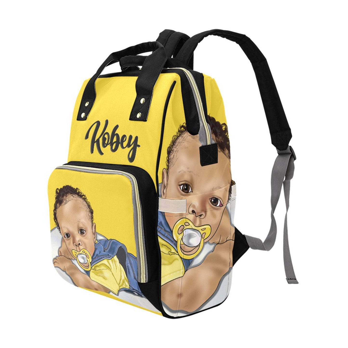 Personalized Baby Bag/ Diaper Bag/ Baby Girl/Boy Backpack/ Clothing Bottles Bag/ Baby Shower Gift/ Unisex