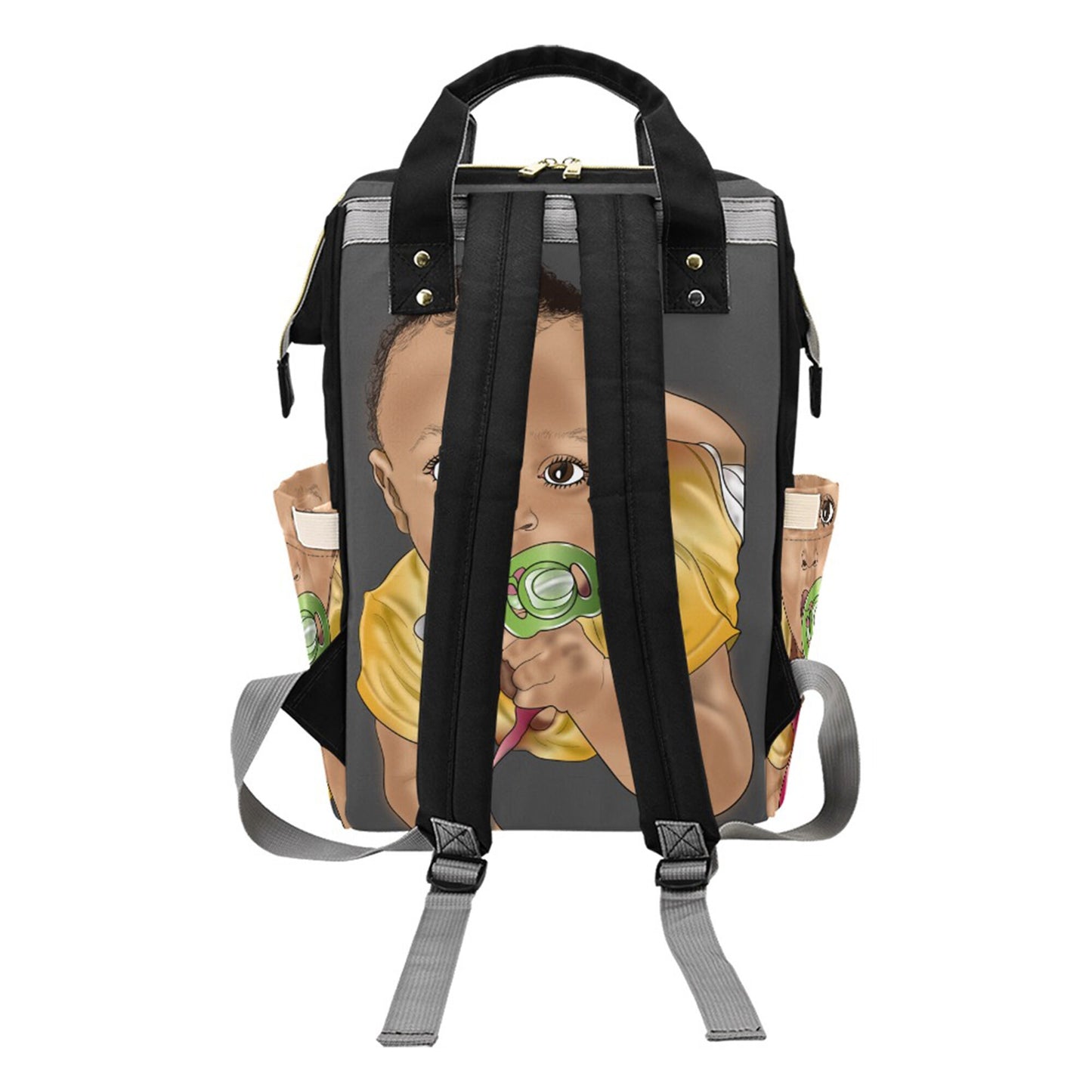 Personalized Baby Bag/ Diaper Bag/ Baby Girl Backpack/ Clothing Bottles Bag/ Unisex Baby Shower Gift