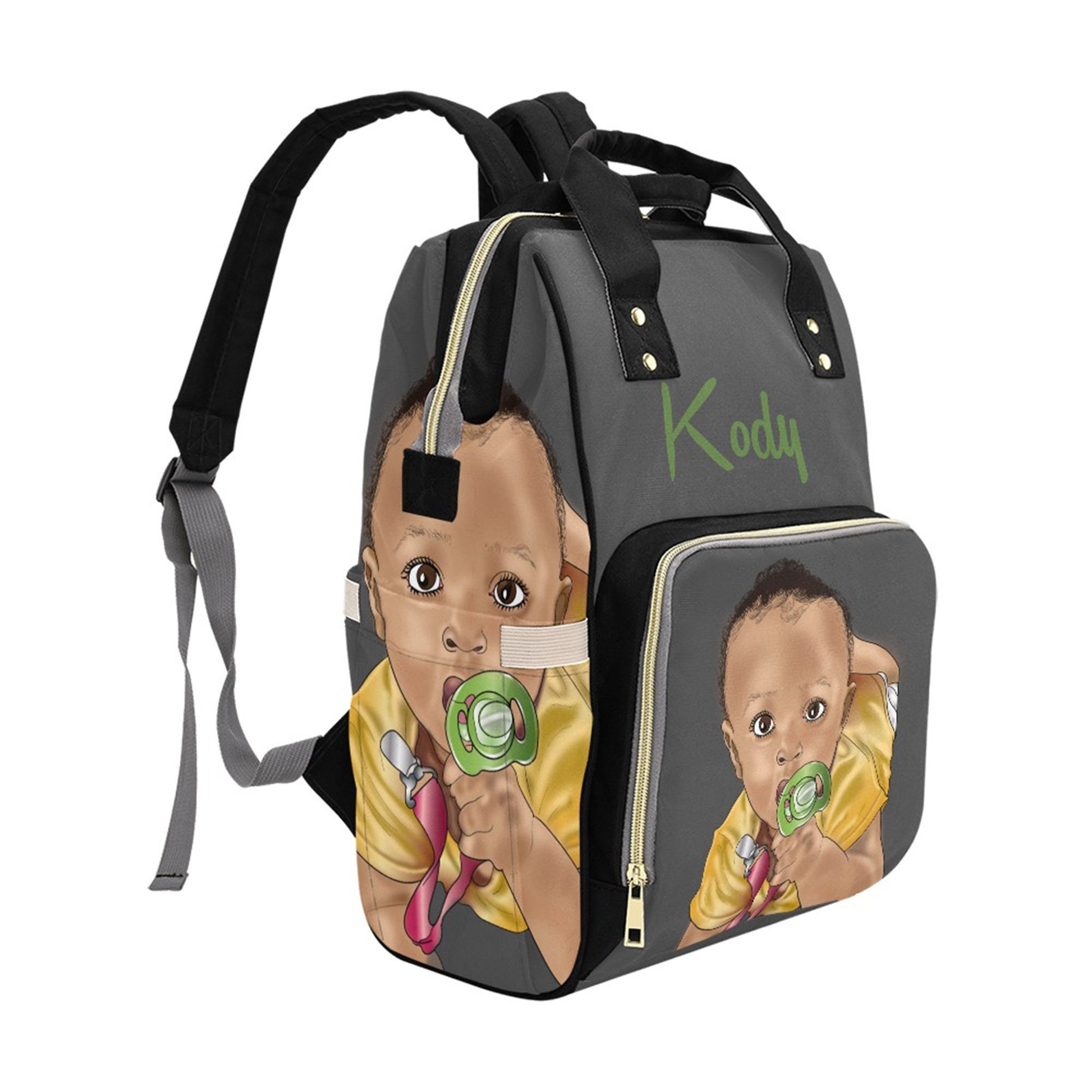 Personalized Baby Bag/ Diaper Bag/ Baby Girl Backpack/ Clothing Bottles Bag/ Unisex Baby Shower Gift