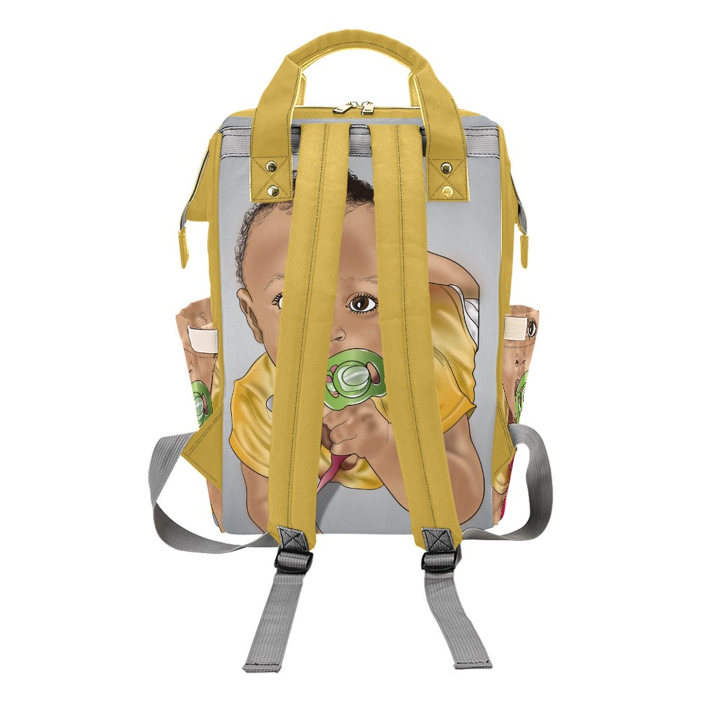 Personalized Baby Bag/ Diaper Bag/ Baby Girl Backpack/ Clothing Bottles Bag/ Unisex Baby Shower Gift