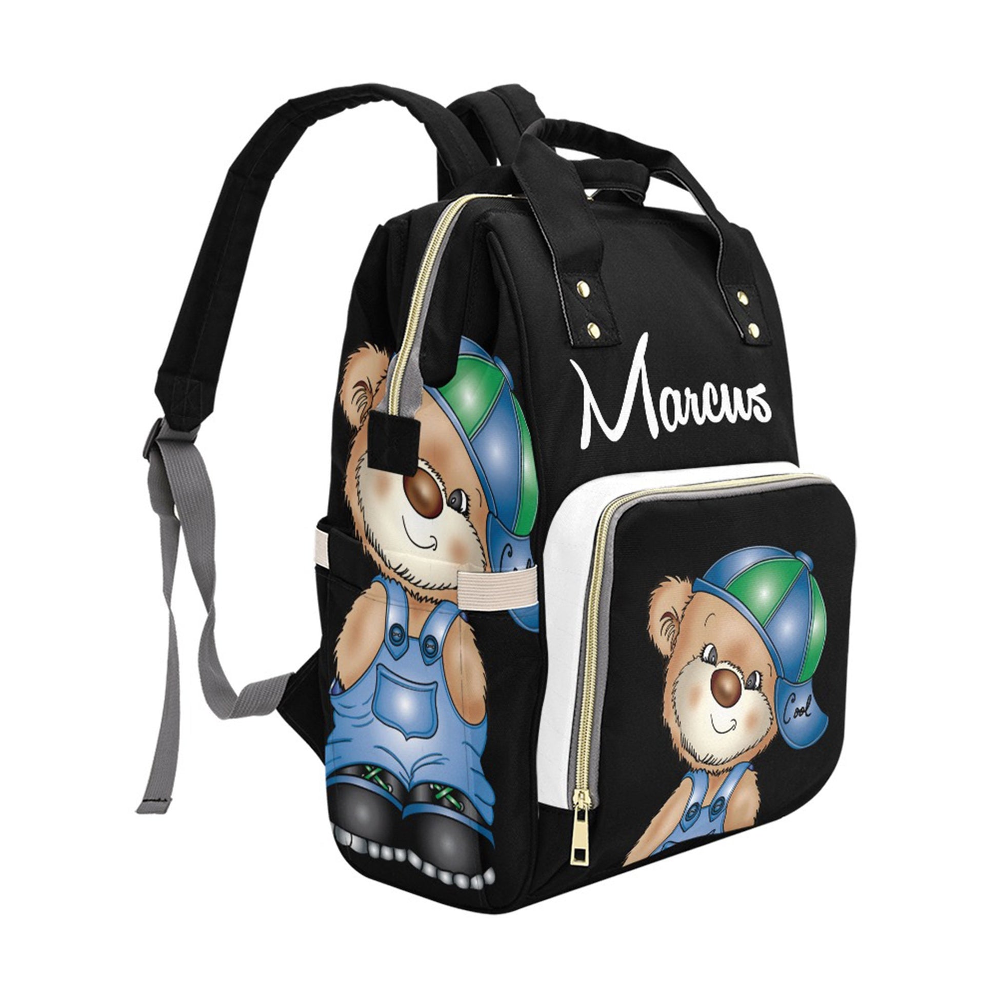 Personalized Baby Bag/ Diaper Bag/ Baby Boy Backpack/ Clothing Bottles Bag/ Baby Shower Gift