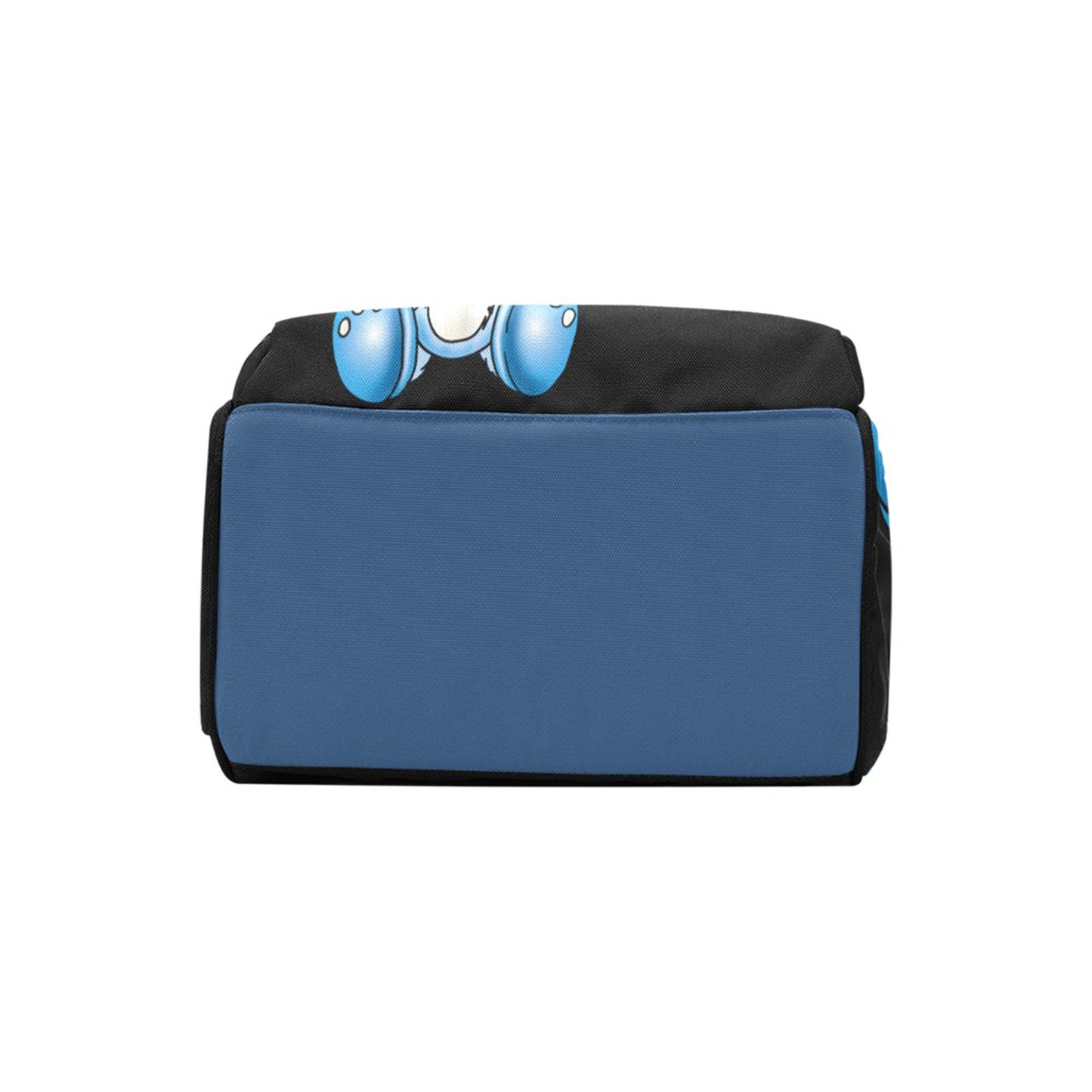 PERSONALIZED Diaper Bag Knapsack Set Gray STUNGO Custom Monogram /Name Embroidered Bottle warmer Pouch for infant /Baby Bag /Baby Gift