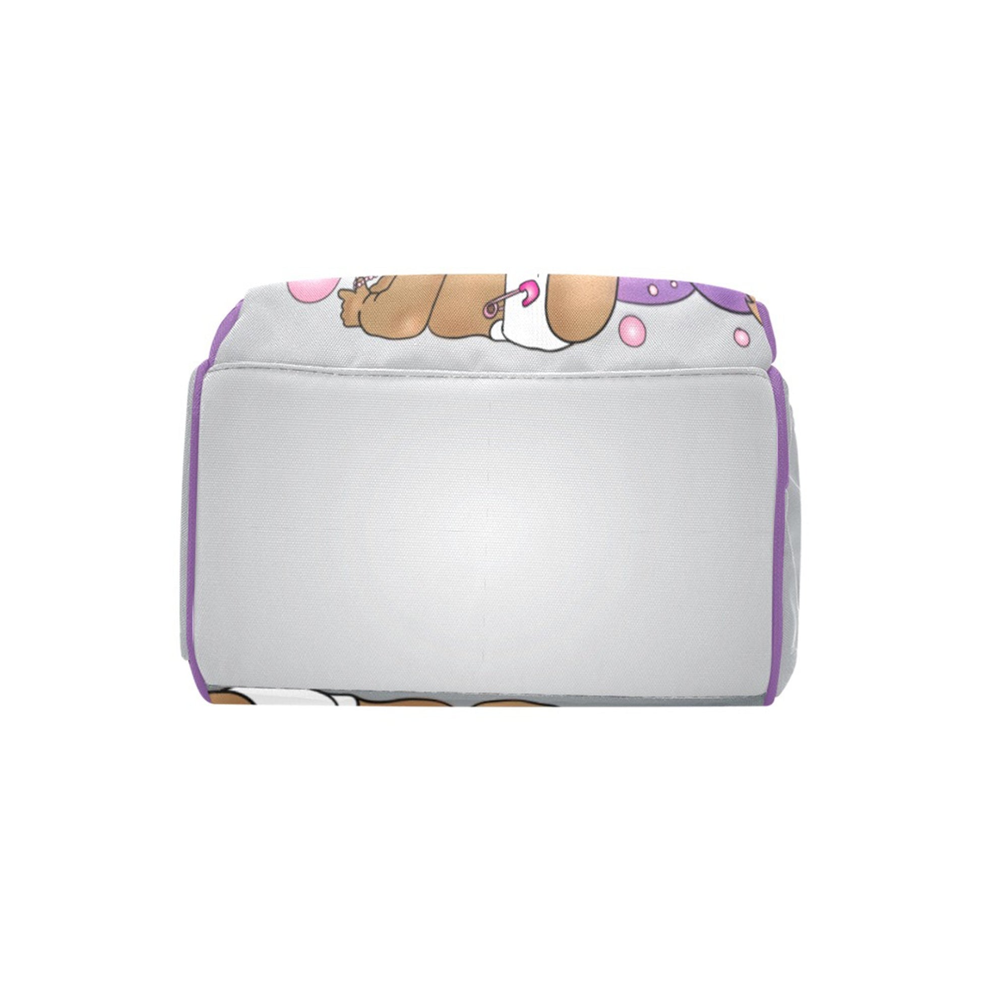 Afro Personalized Baby Bag/ Diaper Bag/ African American Baby Girl Backpack/ Clothing Bottles Bag/ Baby Shower Gift