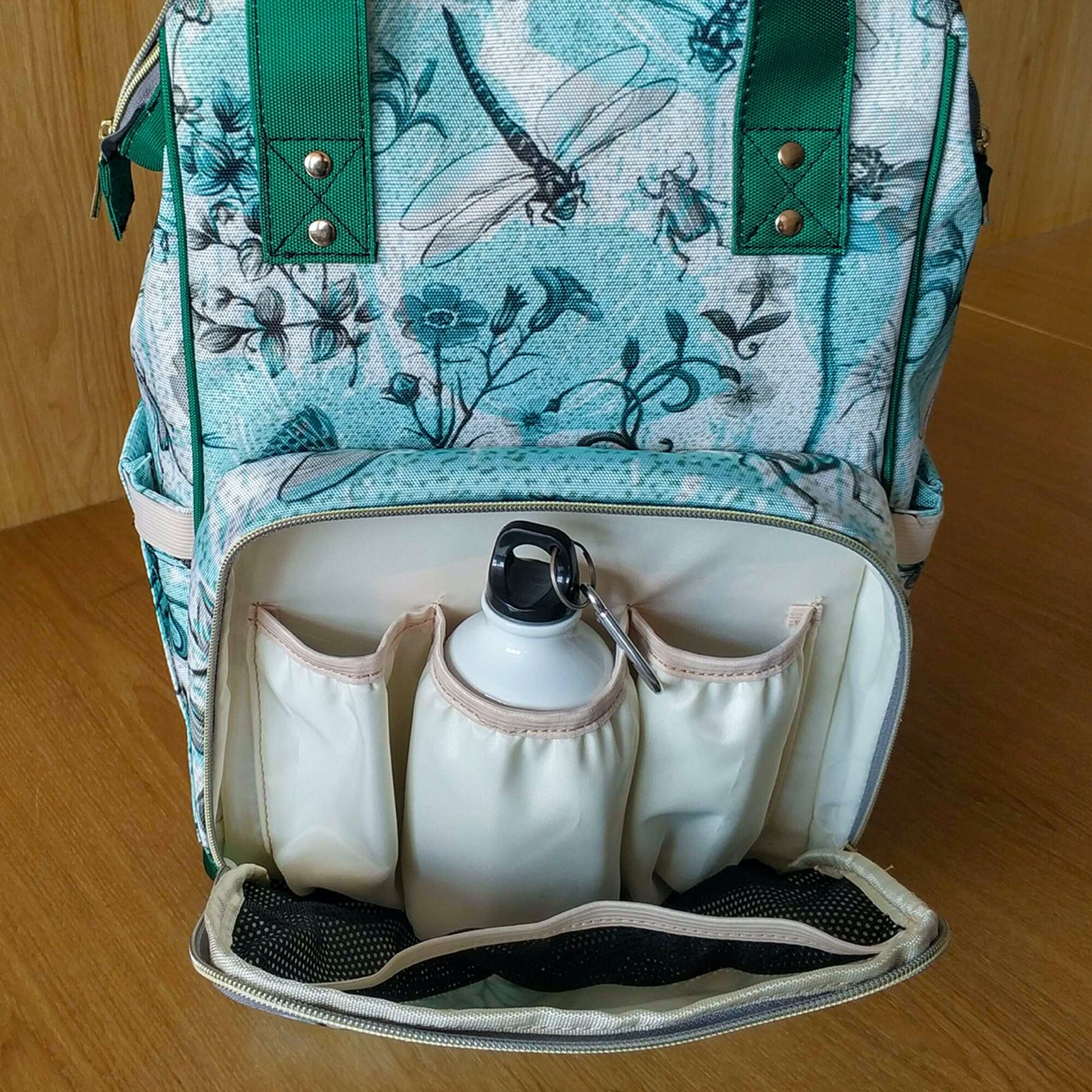 Personalized Baby Bag/ Diaper Bag/ African American Baby Boy Backpack/ Clothing Bottles Bag/ Baby Shower Gift