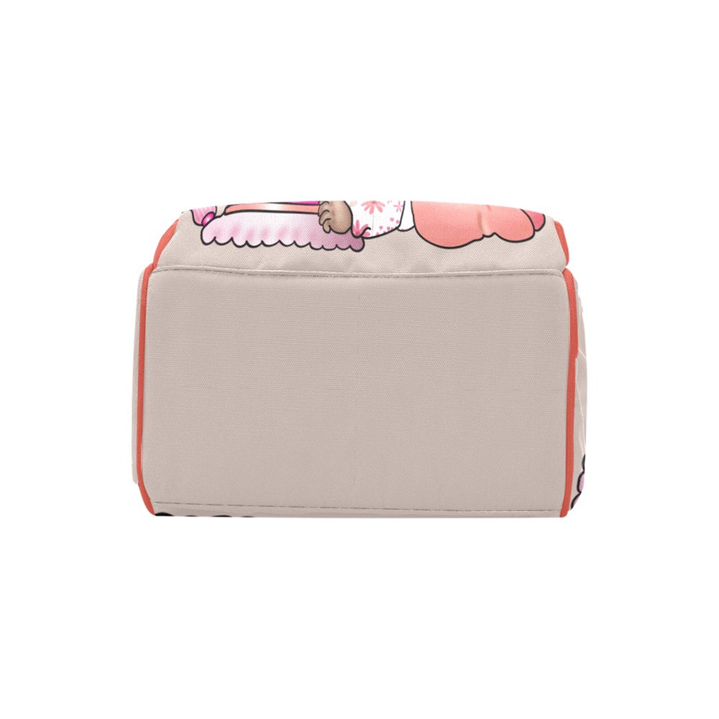 Personalized Baby Bag/ Diaper Bag/ African American Baby Girl Backpack/ Clothing Bottles Bag/ Baby Shower Gift