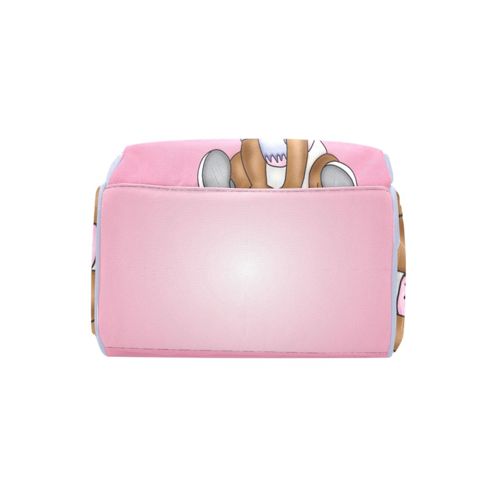 Afro Personalized Baby Bag/ Diaper Bag/ African American Baby Girl Backpack/ Clothing Bottles Bag/ Baby Shower Gift