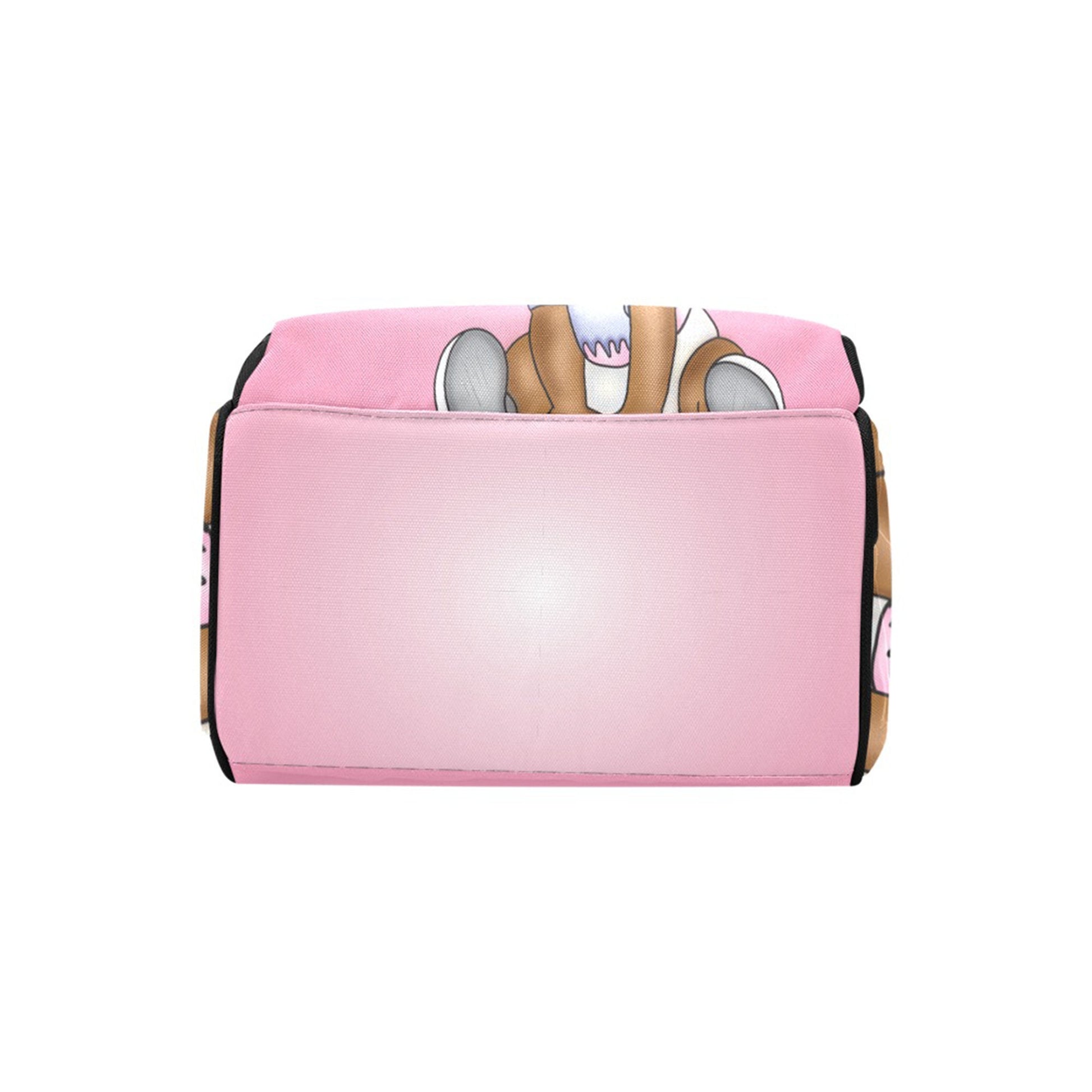 Afro Personalized Baby Bag/ Diaper Bag/ African American Baby Girl Backpack/ Clothing Bottles Bag/ Baby Shower Gift