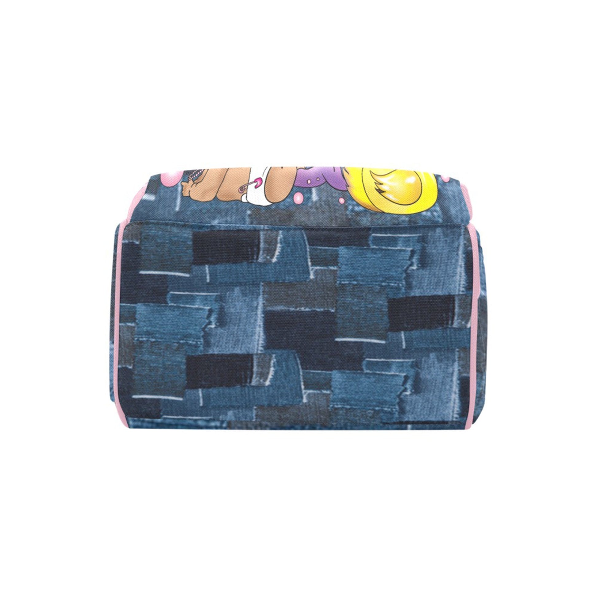 Afro Personalized Baby Bag/ Diaper Bag/ African American Baby Girl Backpack/ Clothing Bottles Bag/ Baby Shower Gift