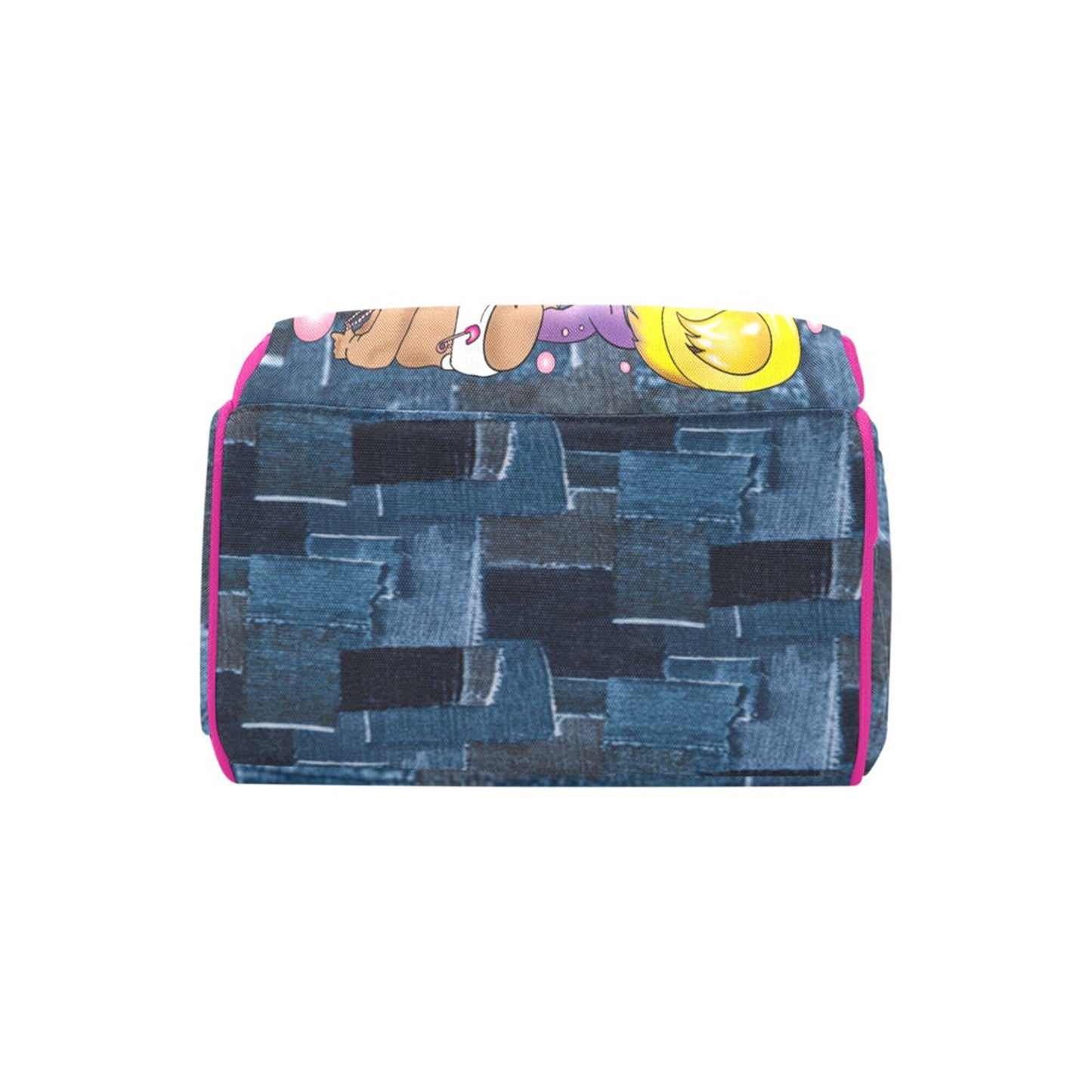 Afro Personalized Baby Bag/ Diaper Bag/ African American Baby Girl Backpack/ Clothing Bottles Bag/ Baby Shower Gift