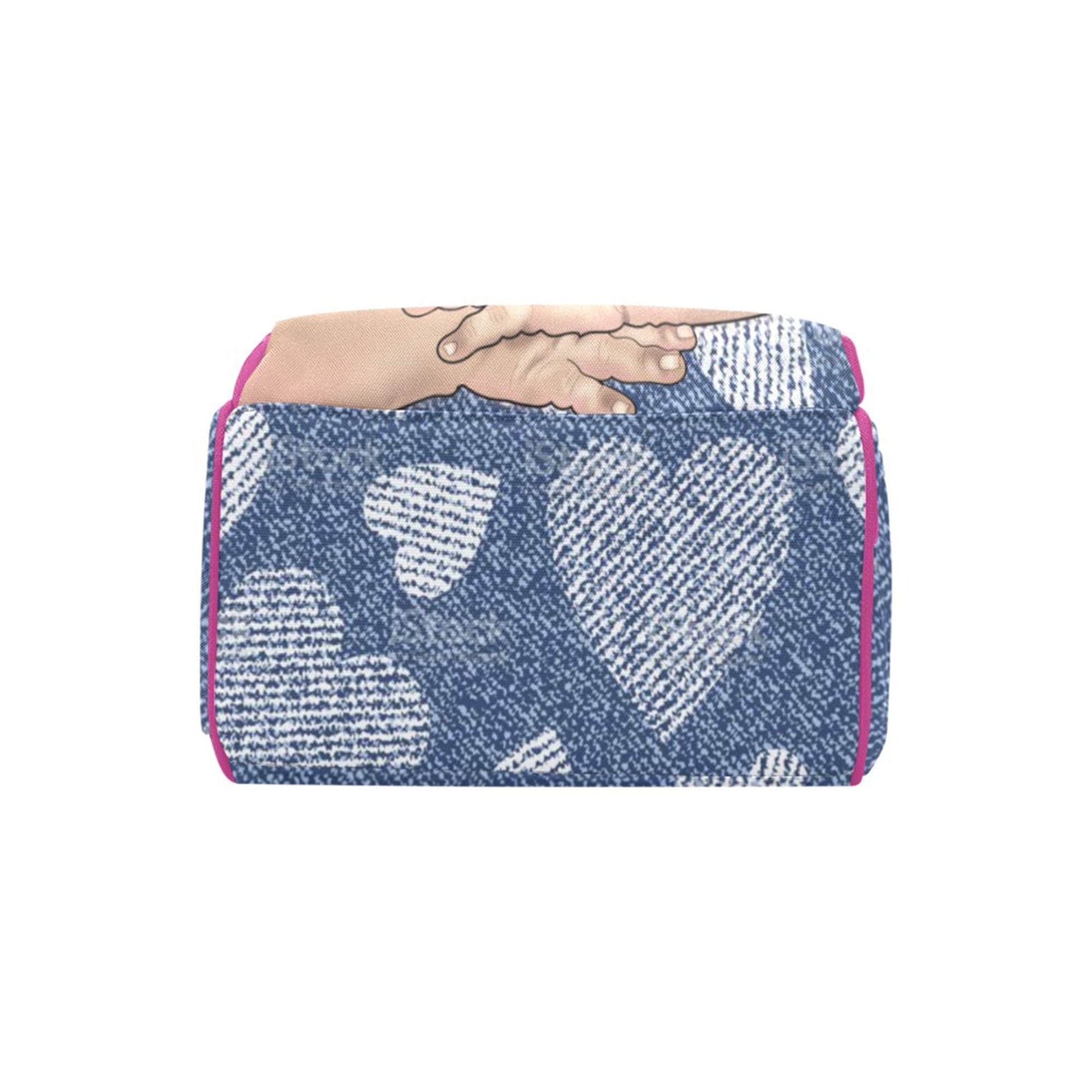 Afro Personalized Baby Bag/ Diaper Bag/ African American Baby Girl Backpack/ Clothing Bottles Bag/ Baby Shower Gift