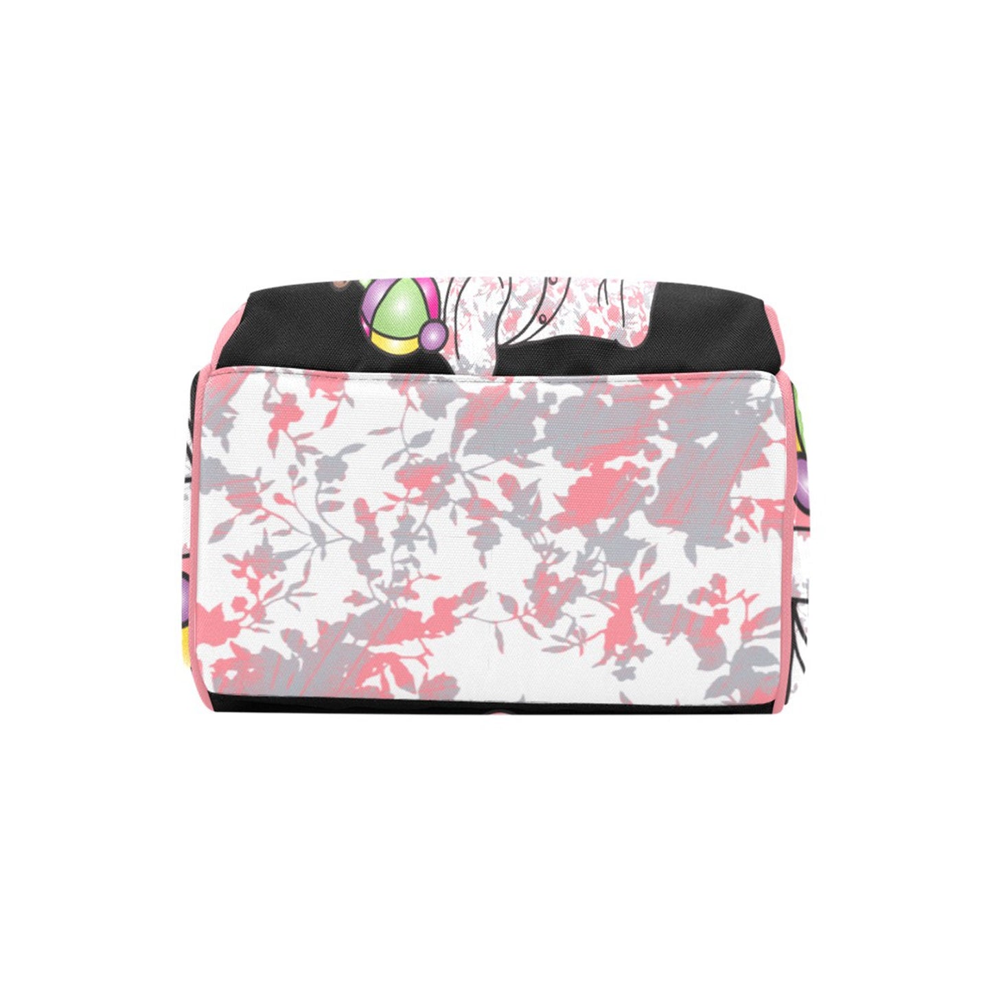 Personalized Baby Bag/ Diaper Bag/ African American Baby Girl Backpack/ Clothing Bottles Bag/ Baby Shower Gift